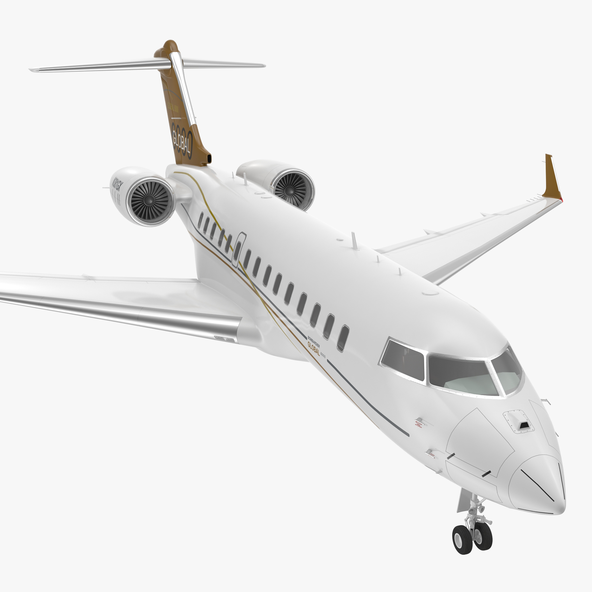 Bombardier Global 6000, view 5