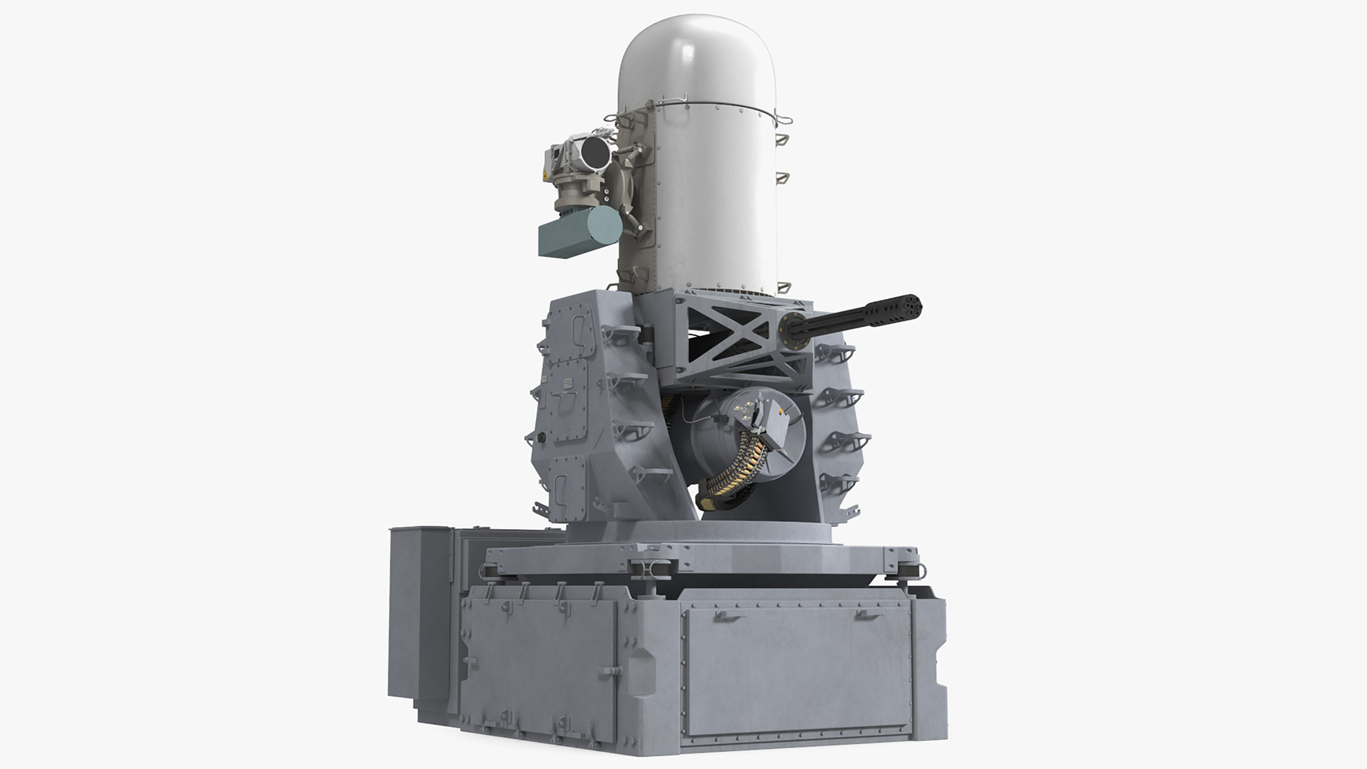 3D Mark 15 Phalanx Close-In Weapon System Marine Rigged for Maya