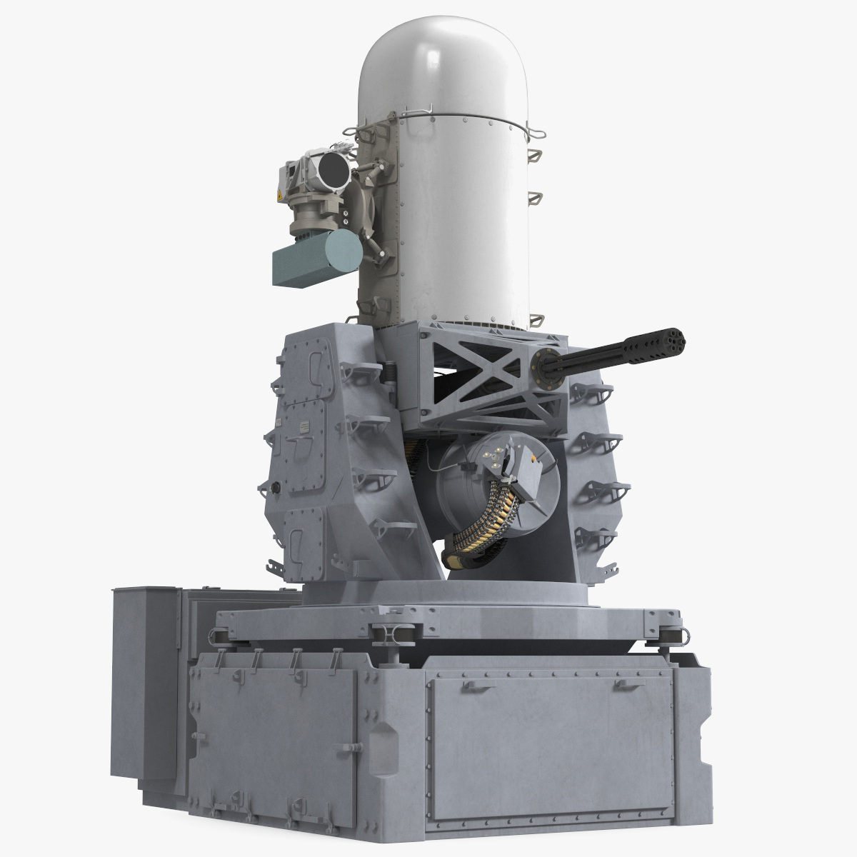 3D Mark 15 Phalanx Close-In Weapon System Marine Rigged for Maya
