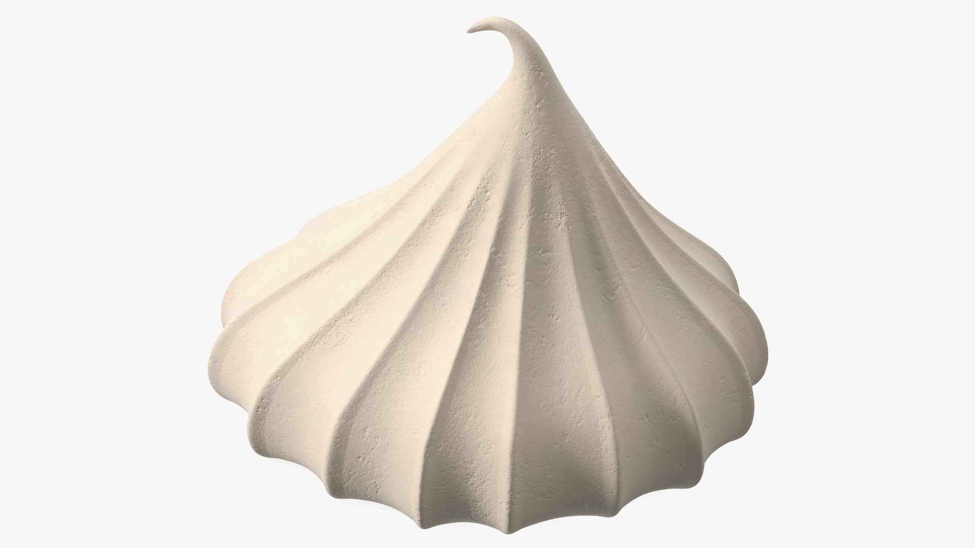 3D Caramel Mini Meringue Cookie model