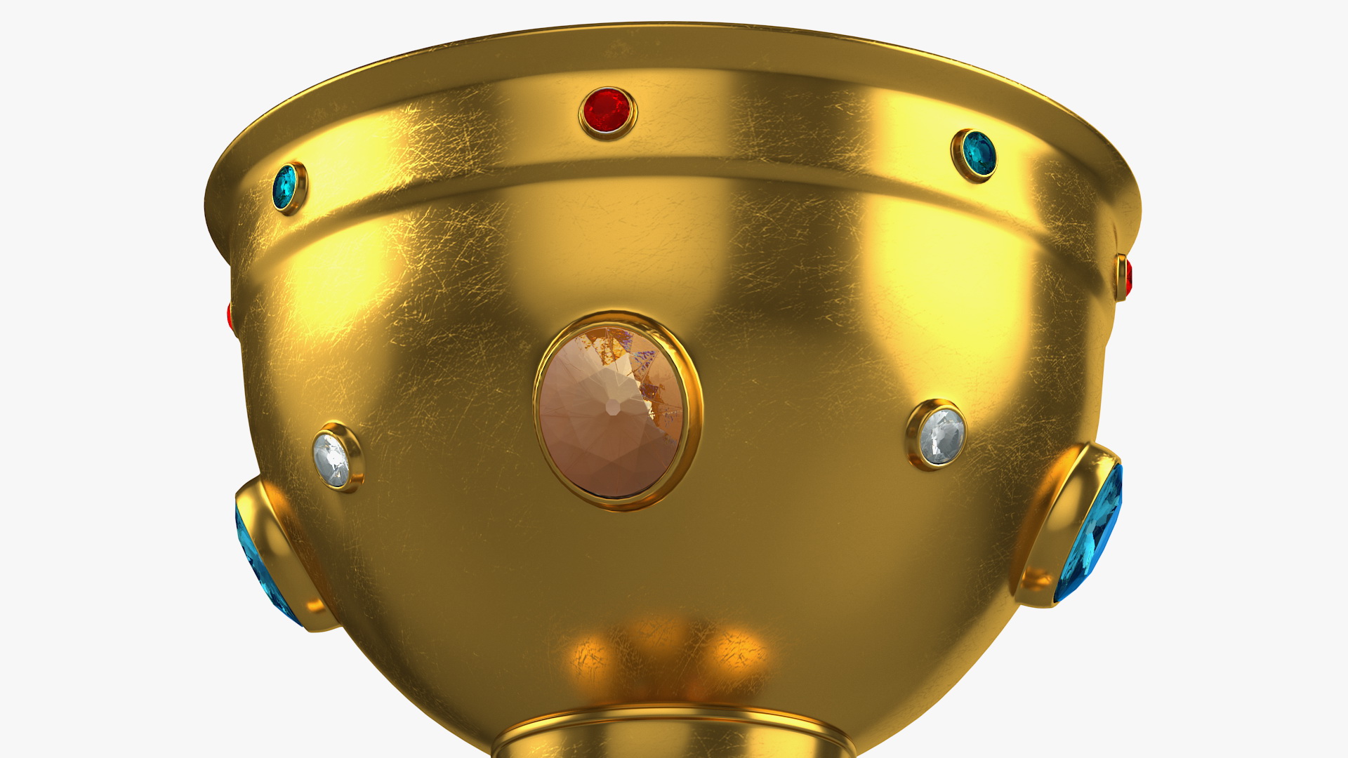 3D model Medieval Jeweled Gold Cup
