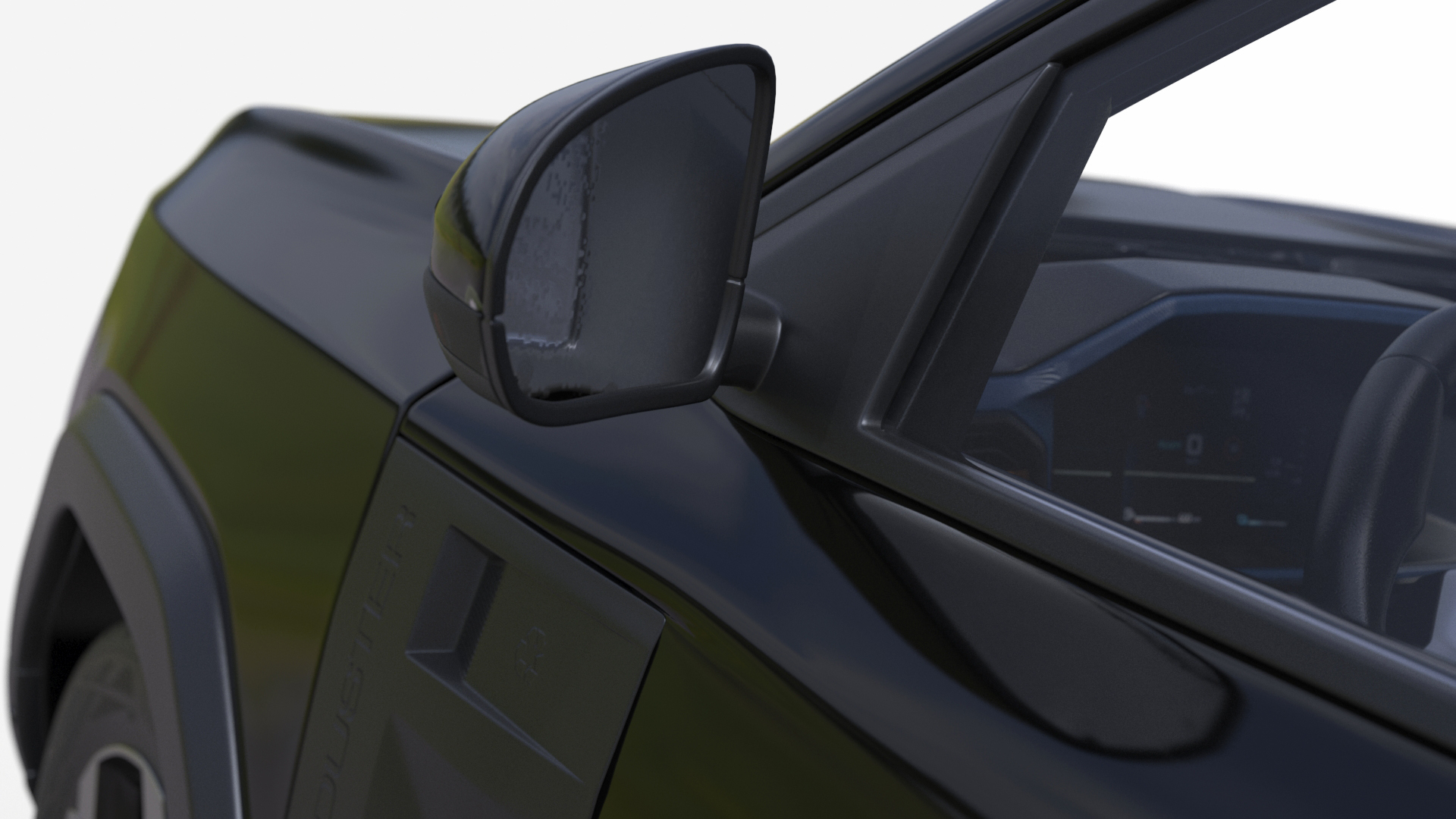 3D Dacia Duster 2024 Crossover Black model