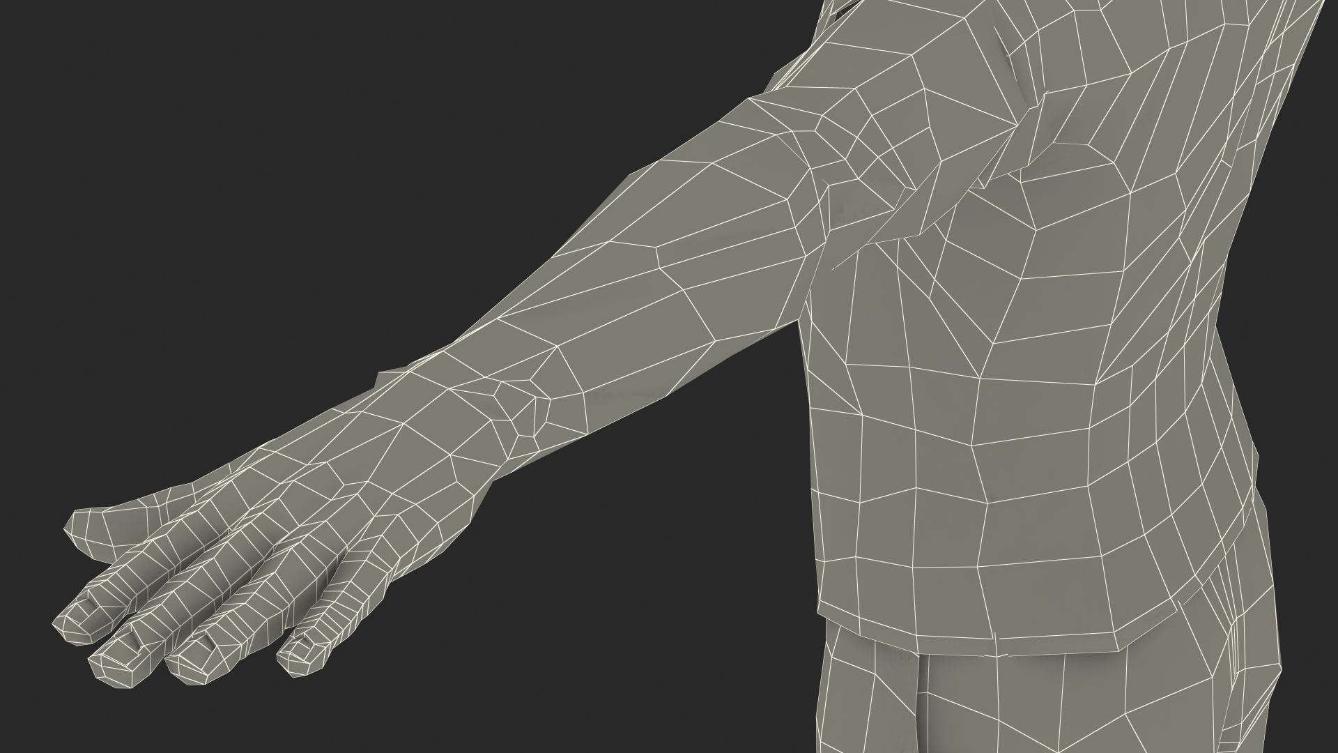 3D Asian Man with Badminton Racket T Pose model