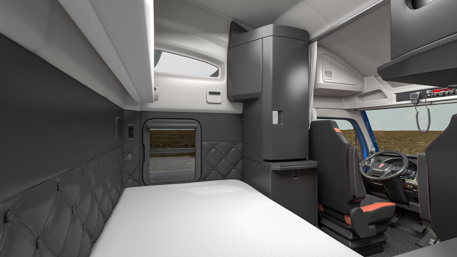 3D Kenworth T680 Truck Rigged