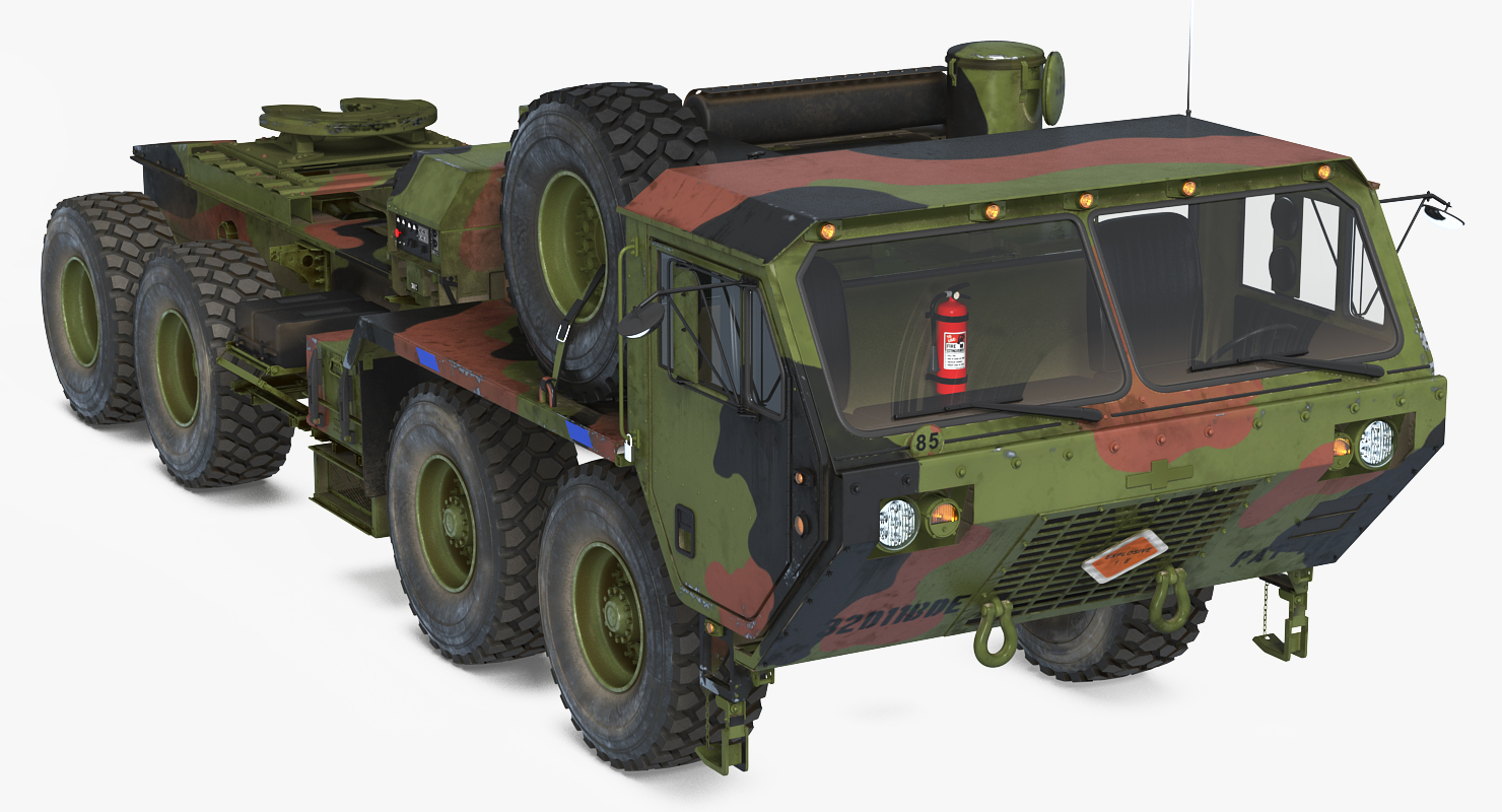 3D Military Truck Oshkosh HEMTT M985 model