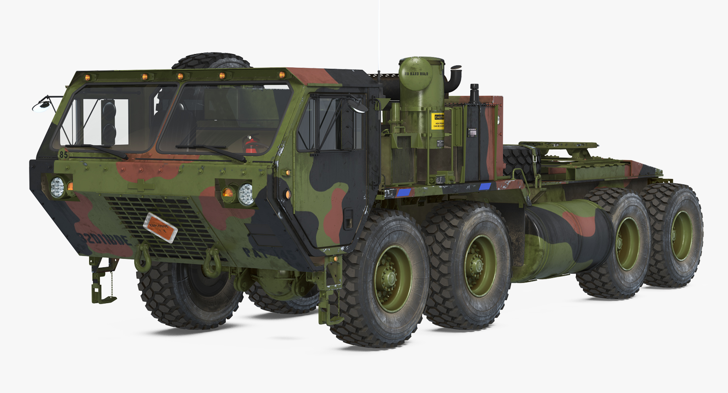 3D Military Truck Oshkosh HEMTT M985 model