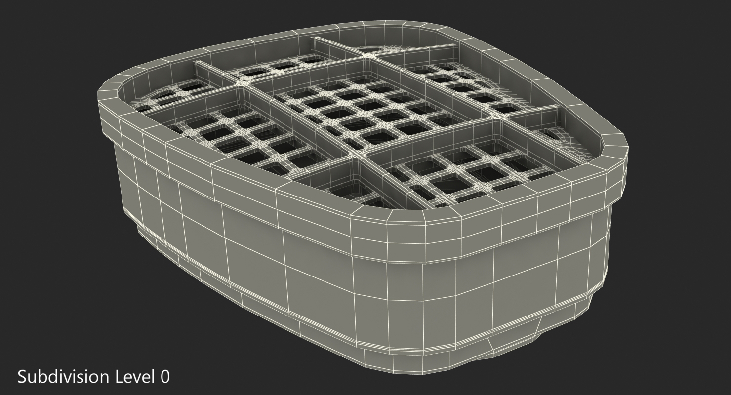 Respirator Filter Cartridge 3D