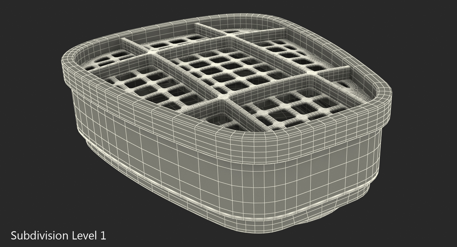 Respirator Filter Cartridge 3D