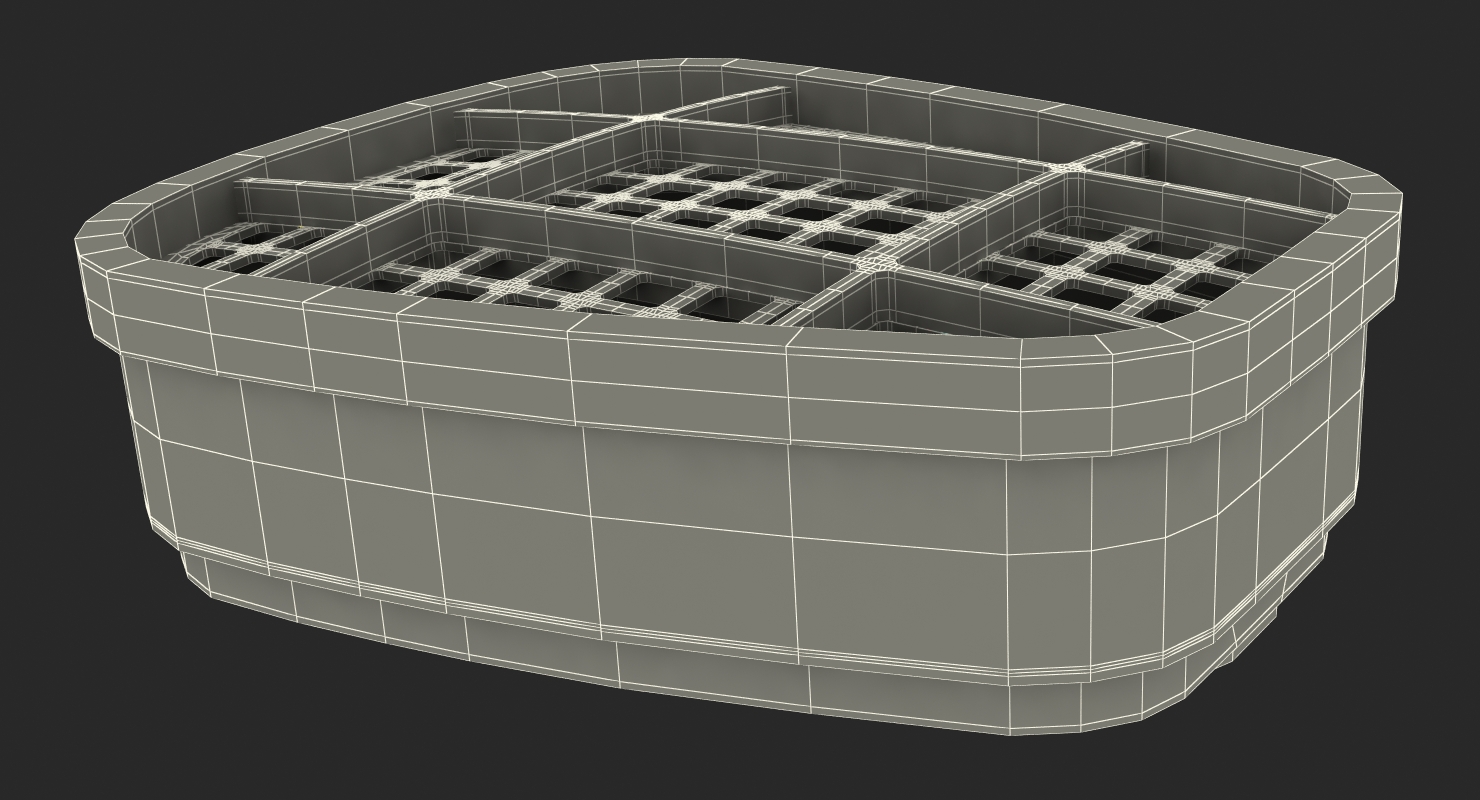 Respirator Filter Cartridge 3D