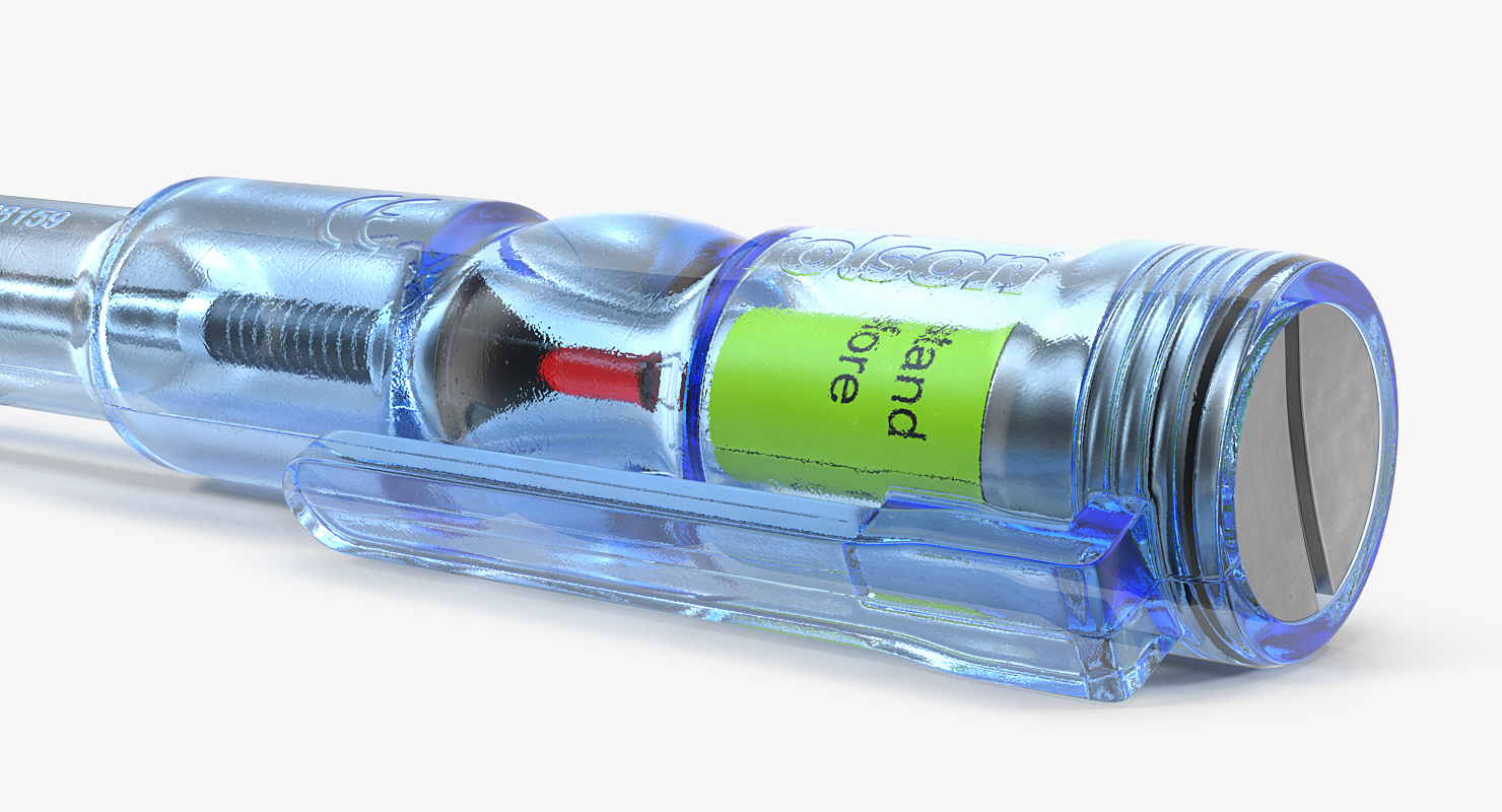 3D model Tester Screwdriver Rolson