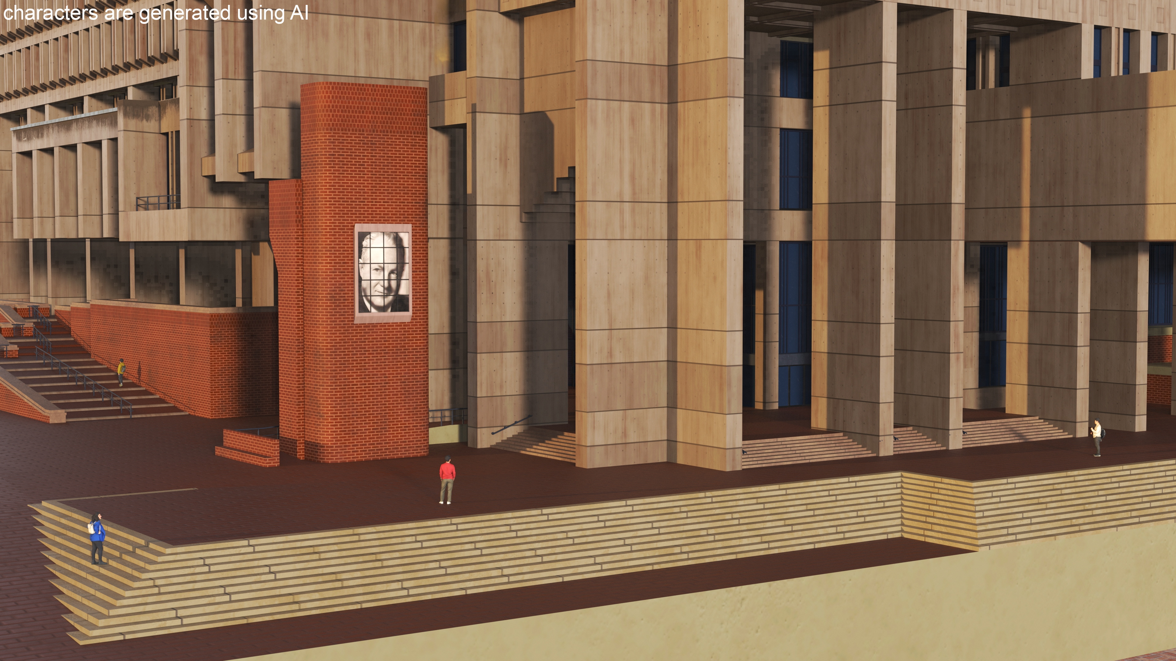 3D Boston City Hall