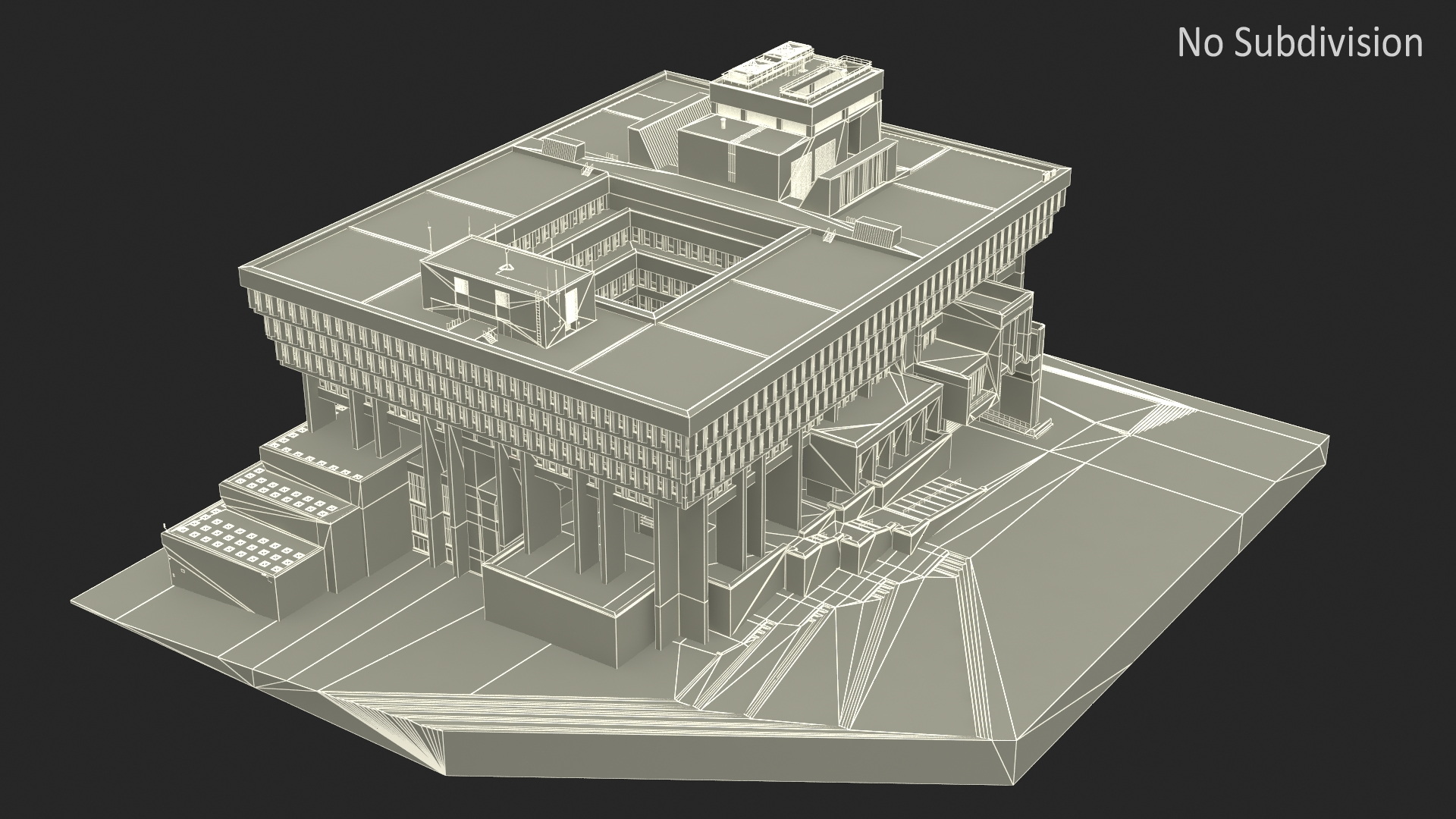 3D Boston City Hall