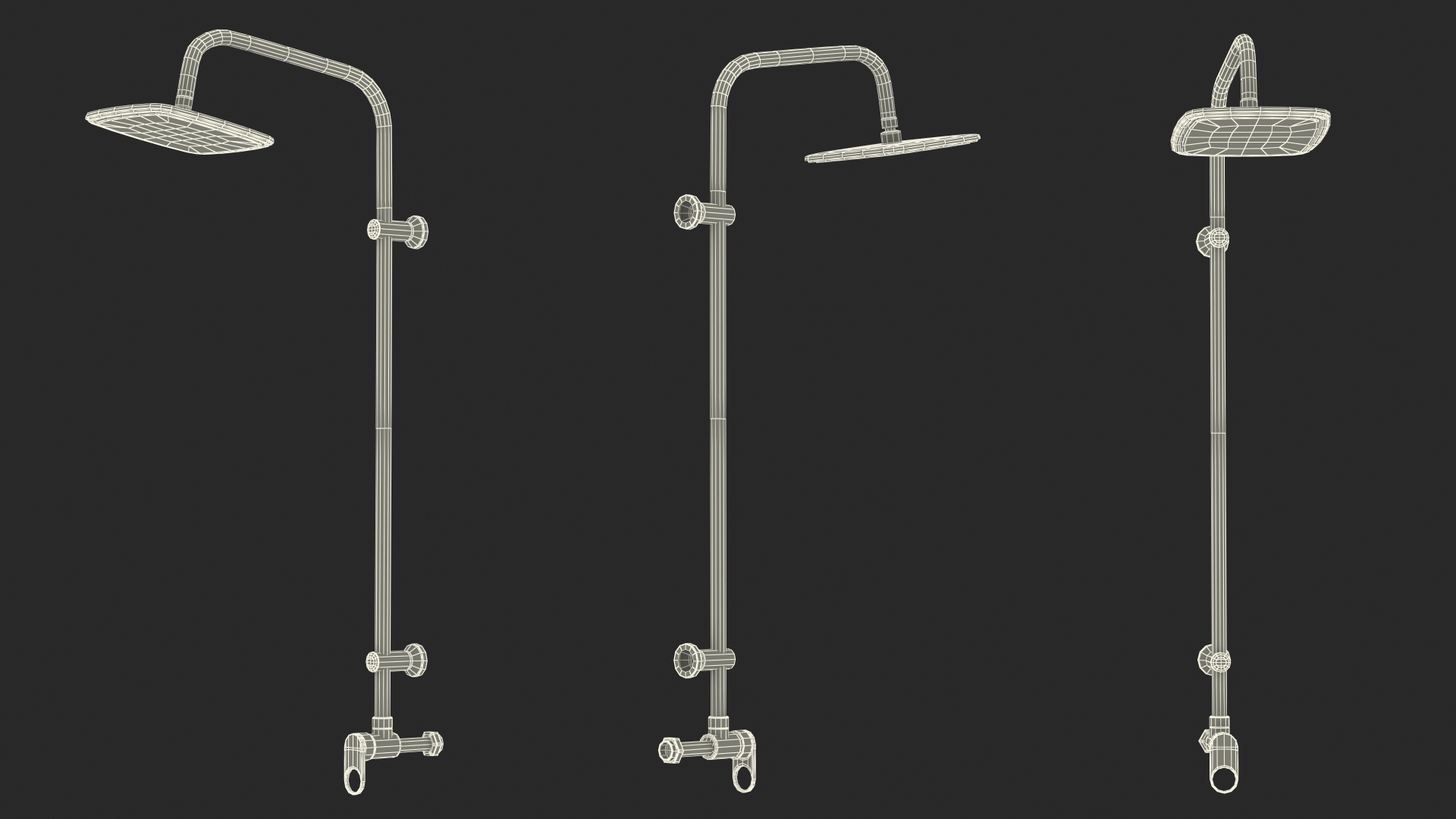 3D Rain Shower