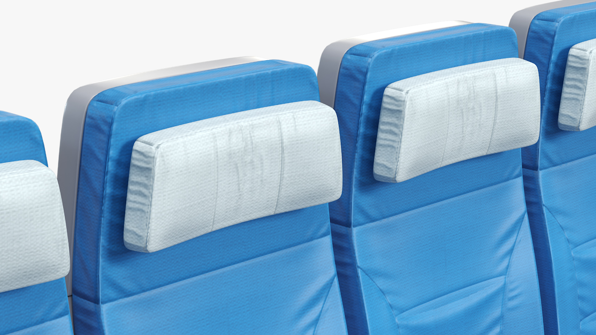 Airplane Passenger Seats 3D model
