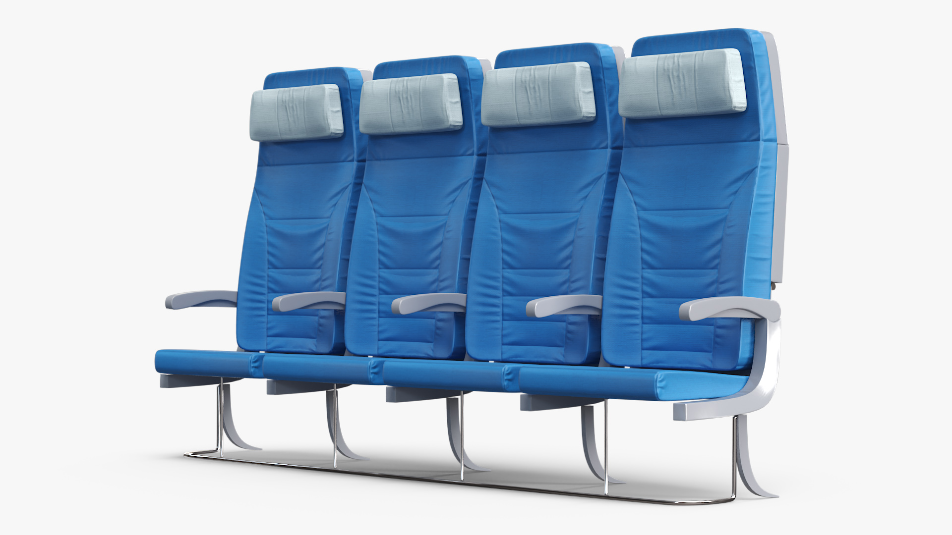 Airplane Passenger Seats 3D model