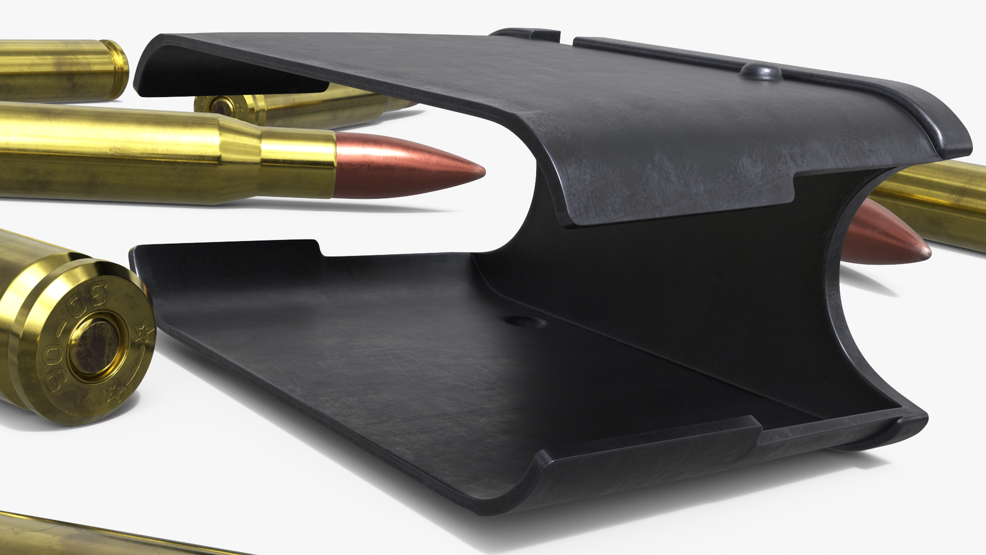 Rifle Ammo Clip with Cartridges 30-06 - view 8