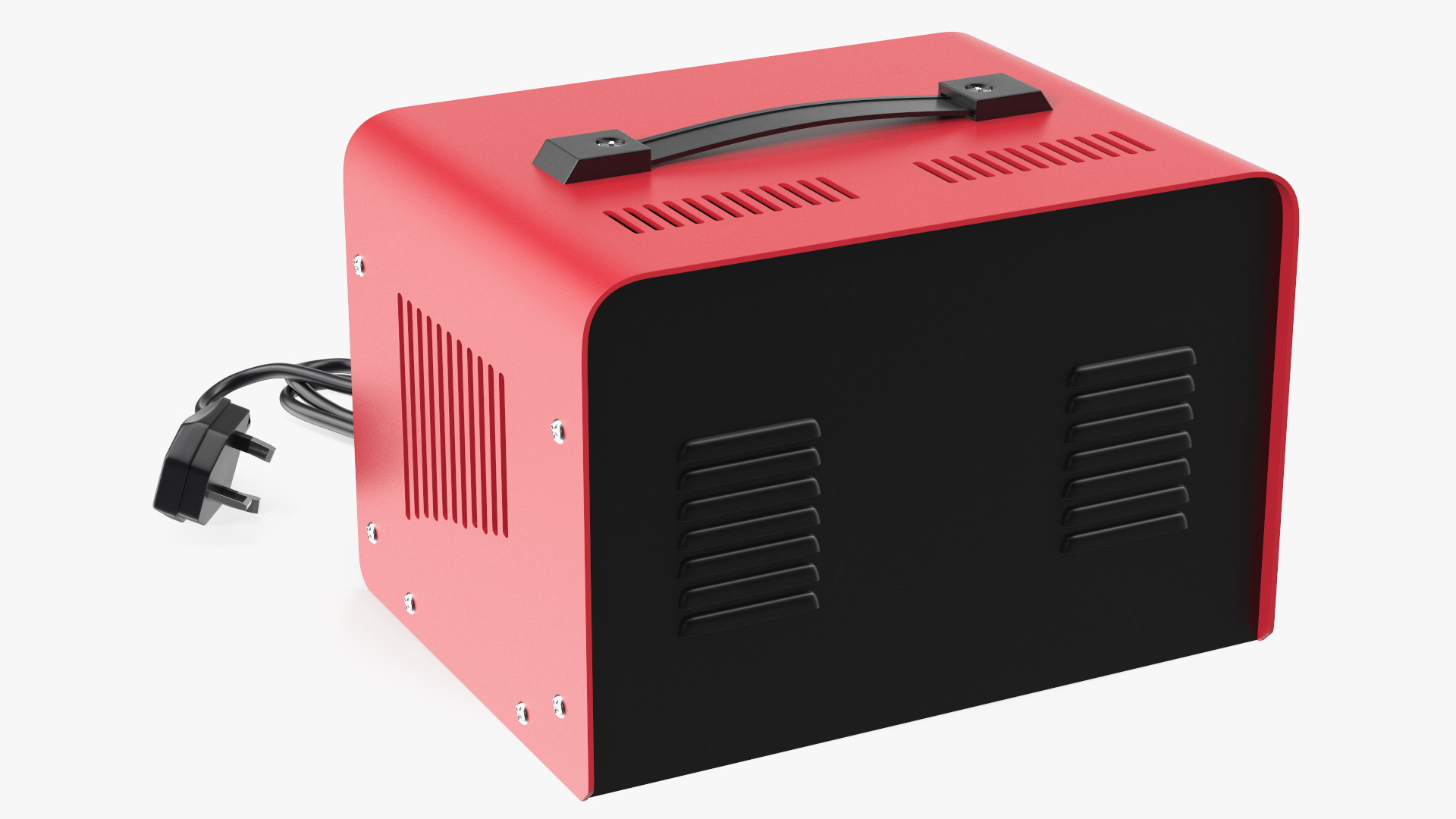 Car Battery Charge Red 3D