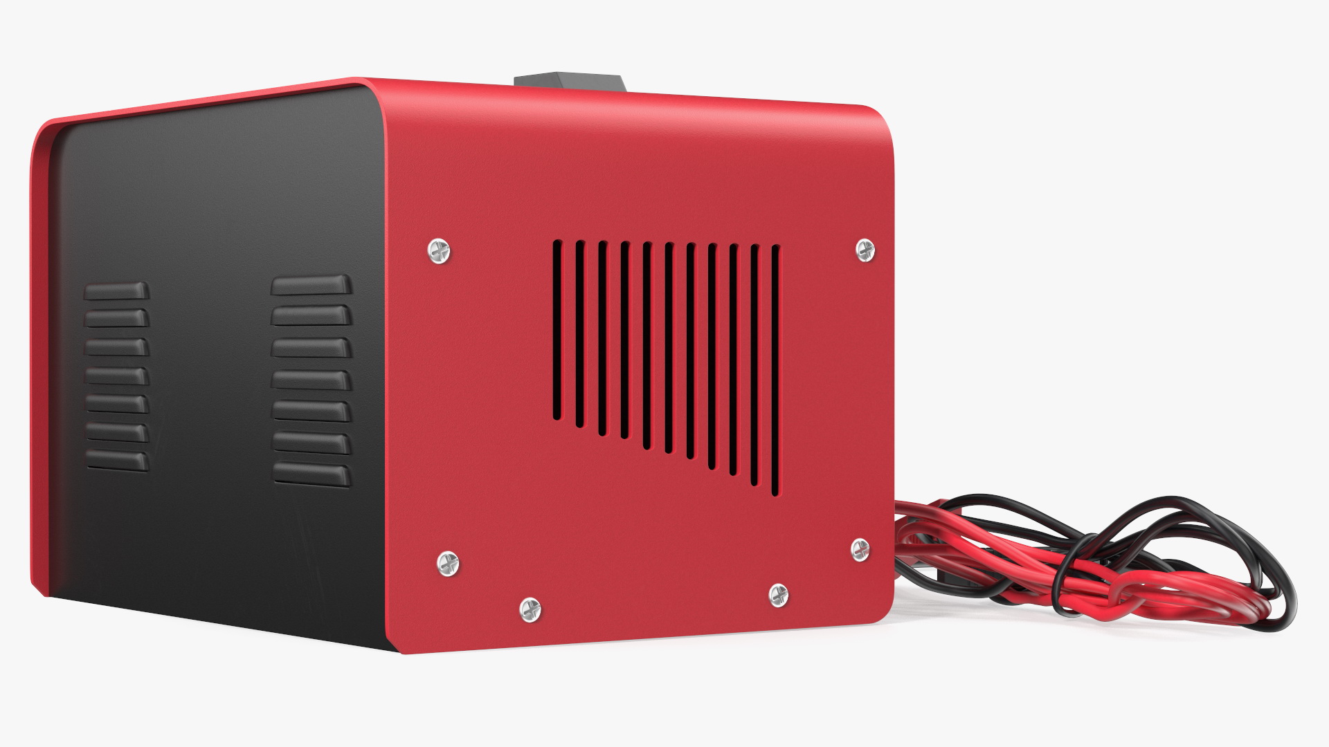 Car Battery Charge Red 3D