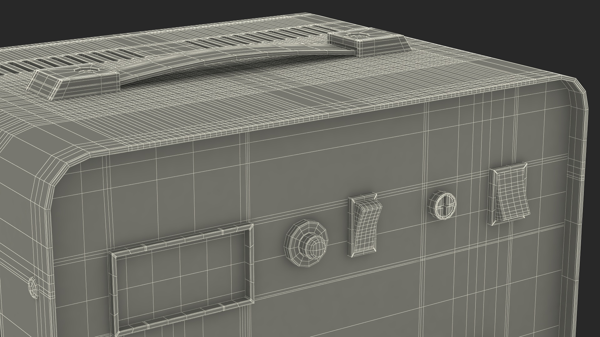 Car Battery Charge Red 3D