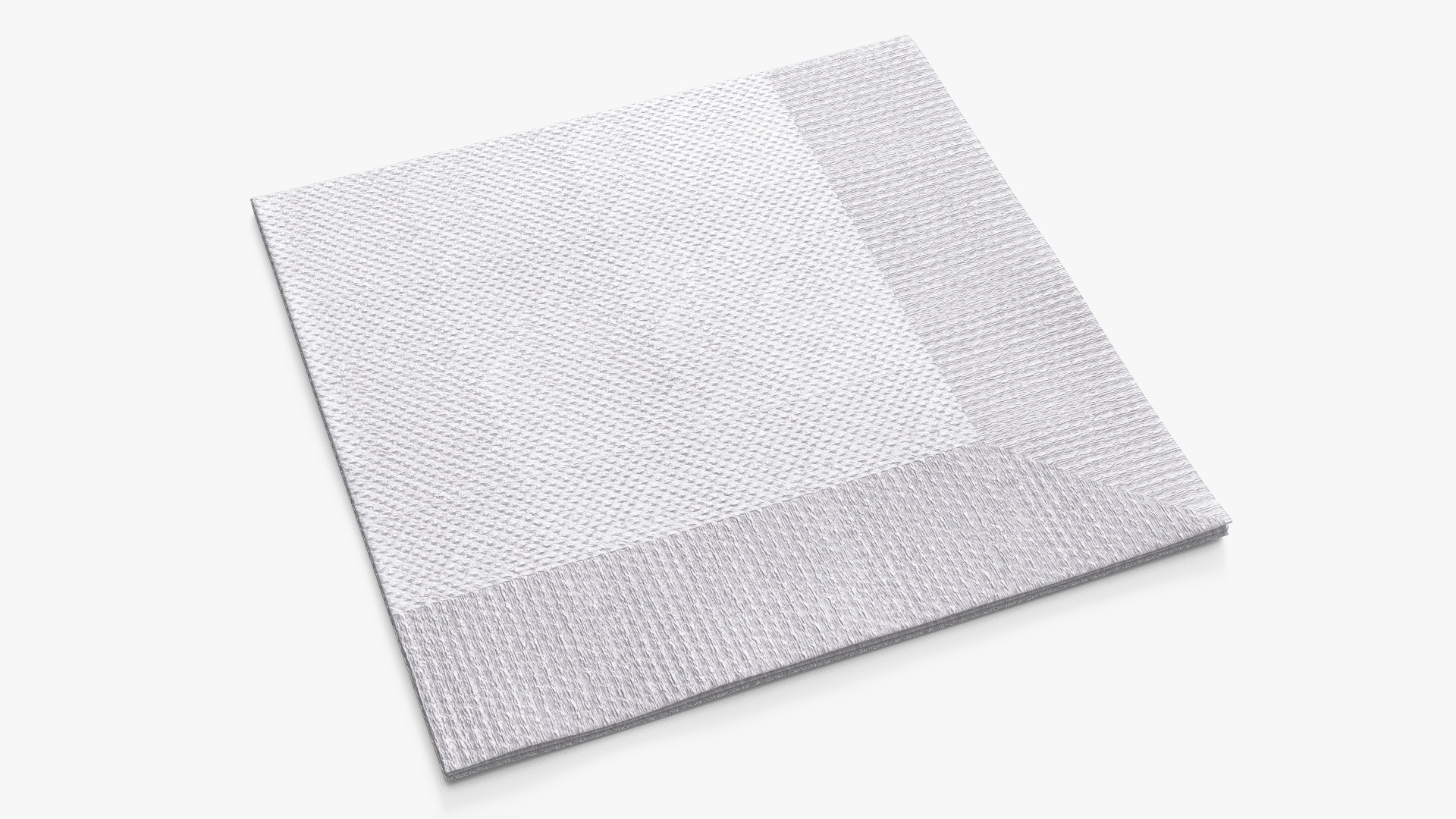 Realistic Paper Napkin 3D