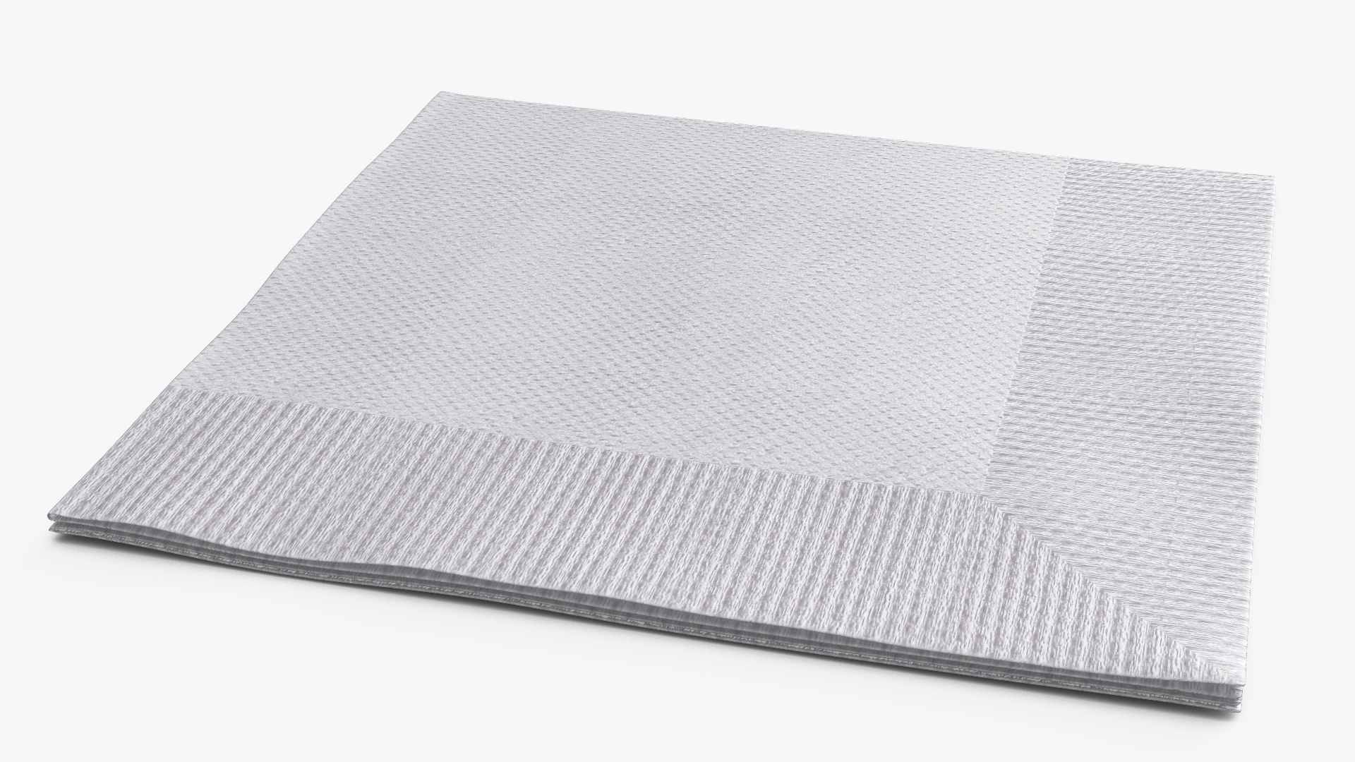 Realistic Paper Napkin 3D