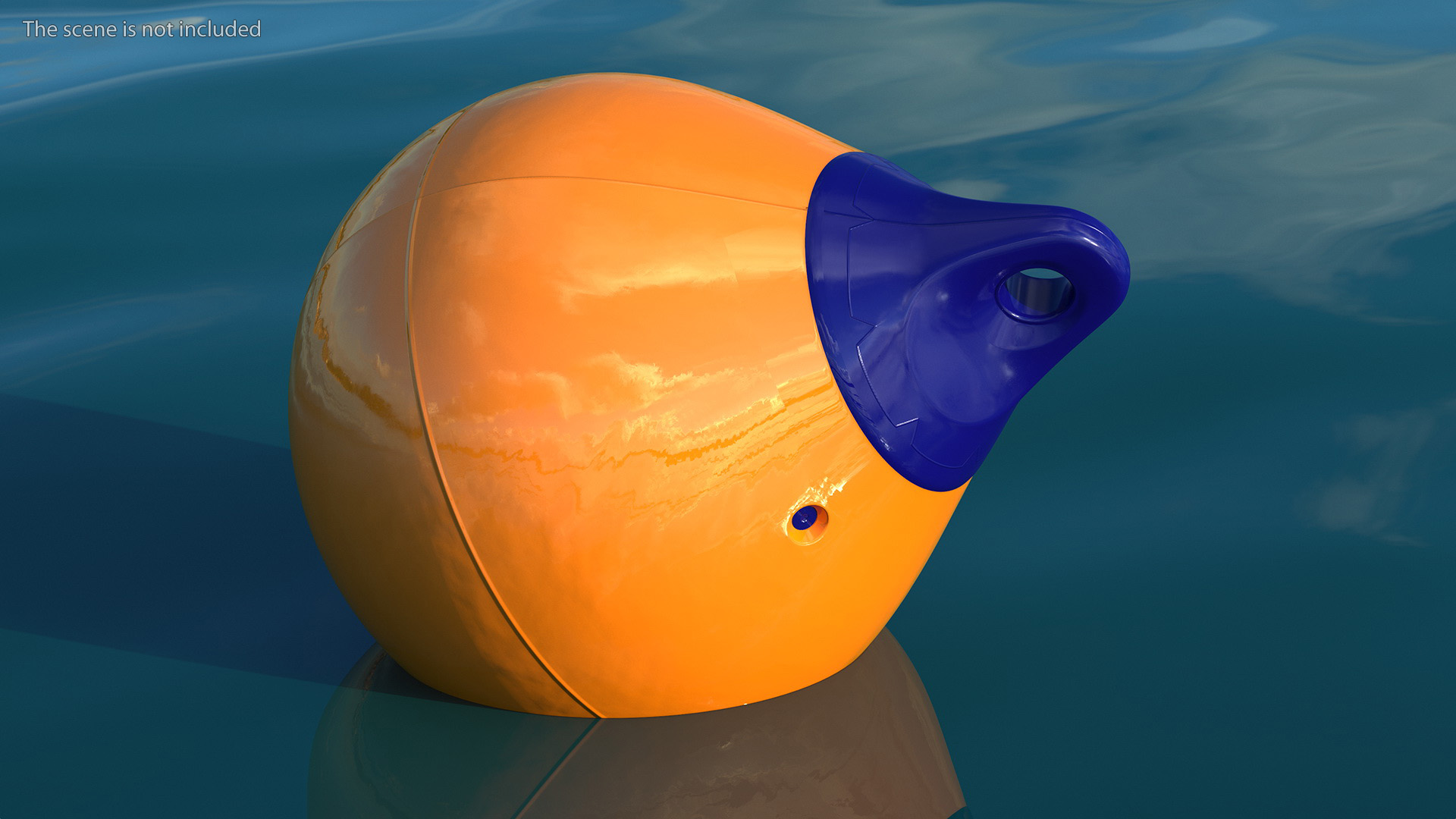 3D A4 All Purpose Buoy Orange