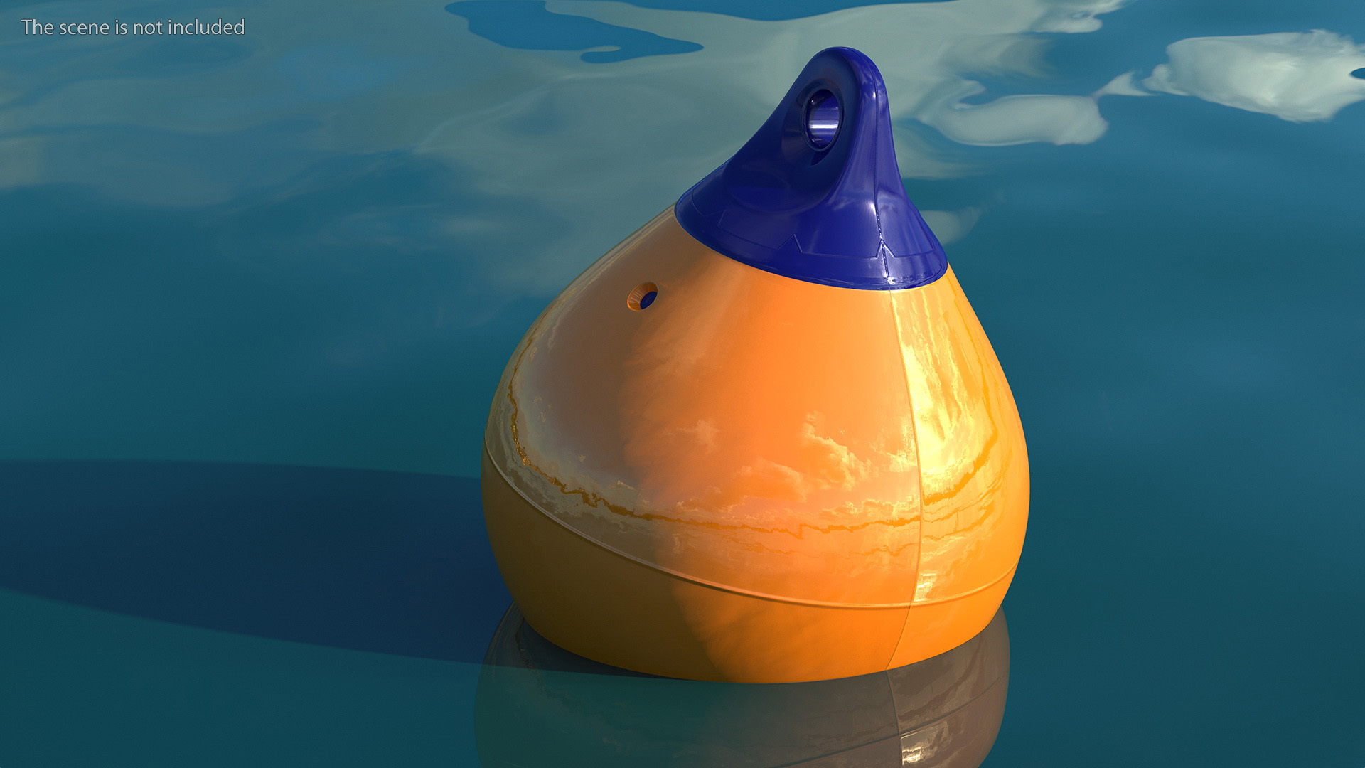 3D A4 All Purpose Buoy Orange