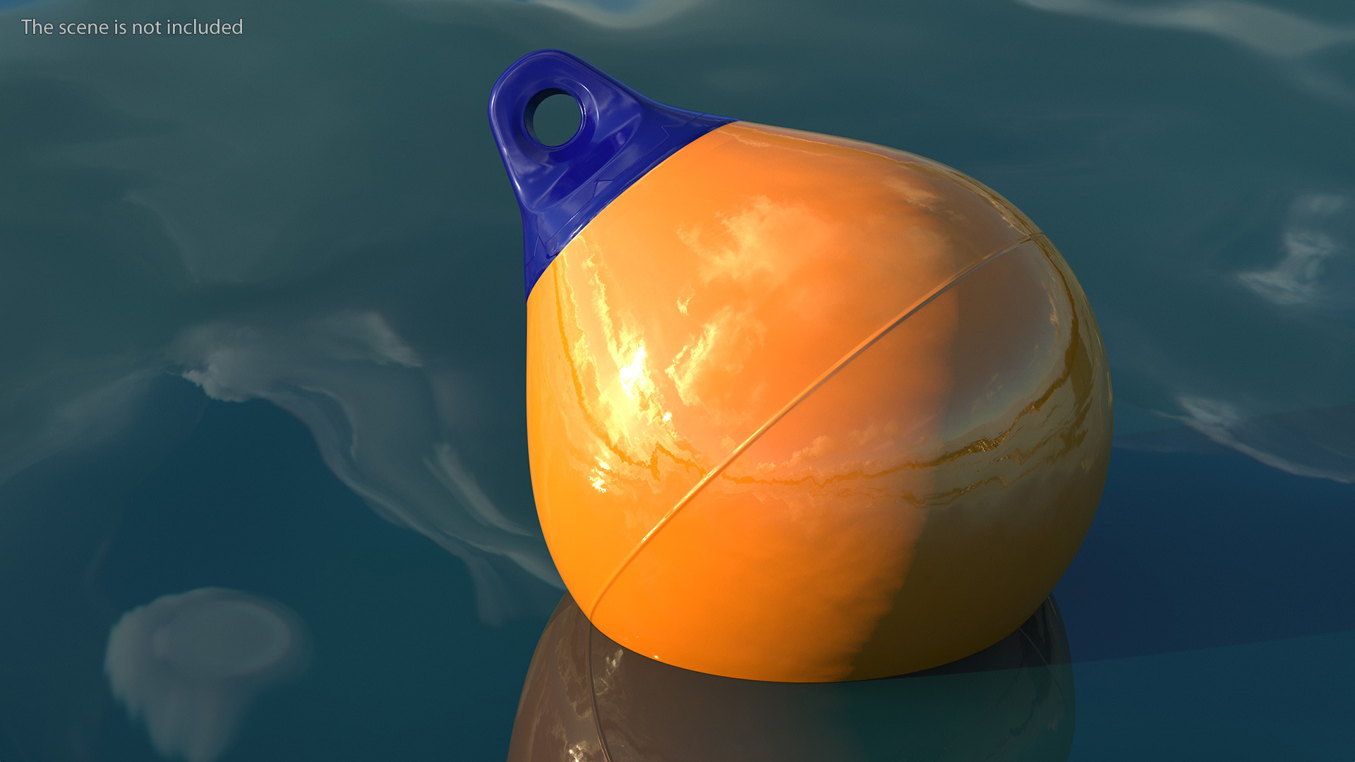 3D A4 All Purpose Buoy Orange