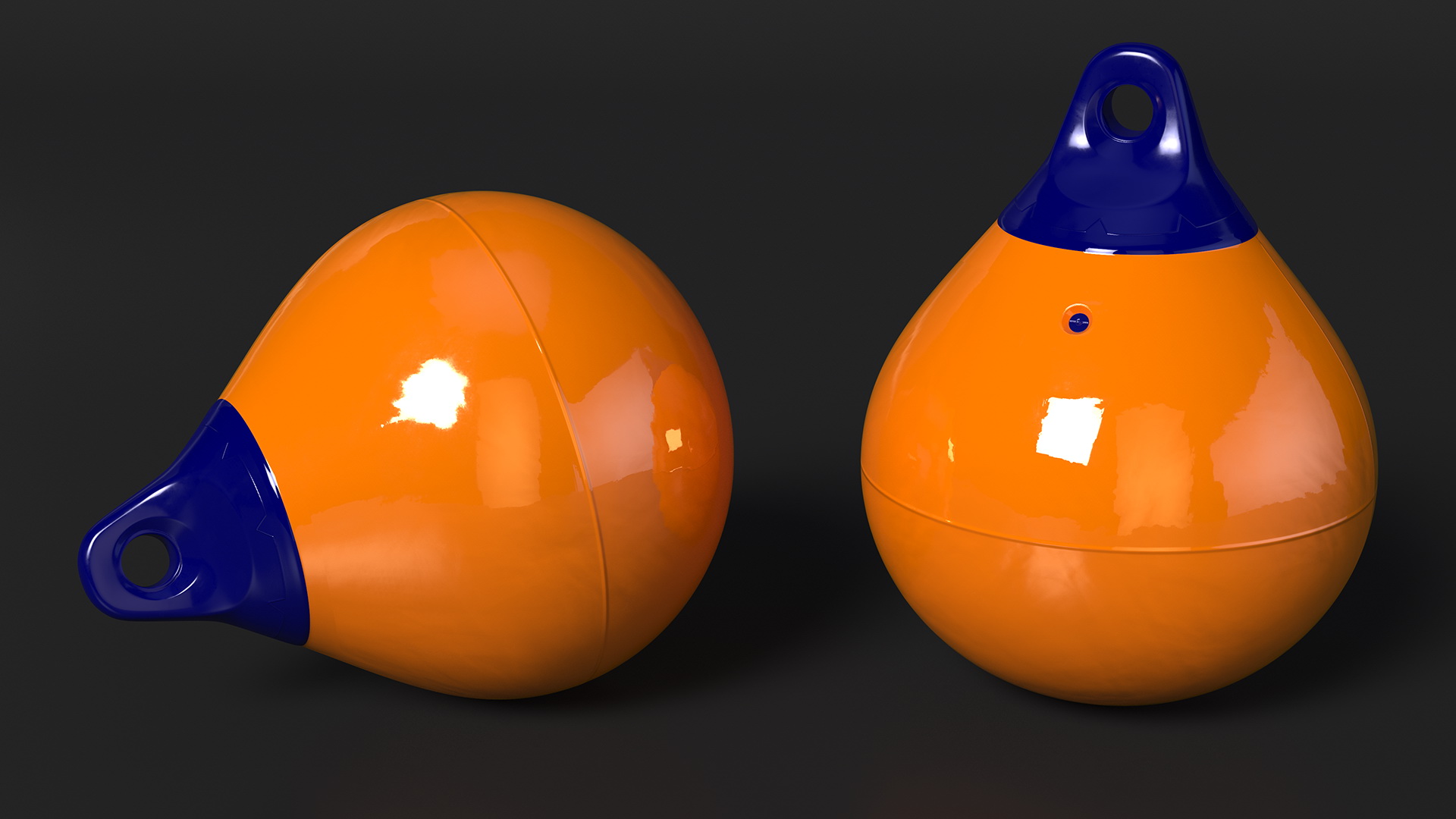 3D A4 All Purpose Buoy Orange