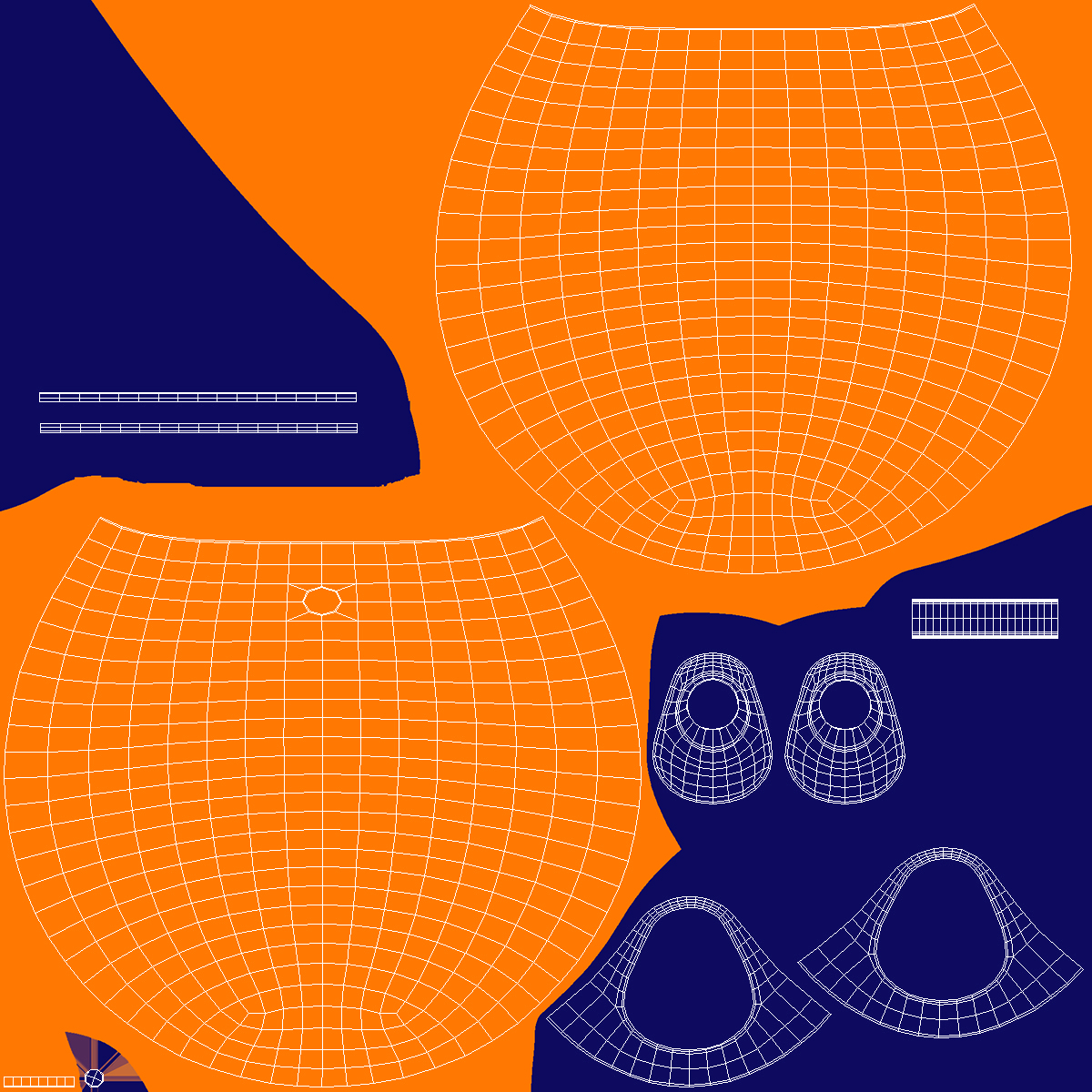 3D A4 All Purpose Buoy Orange