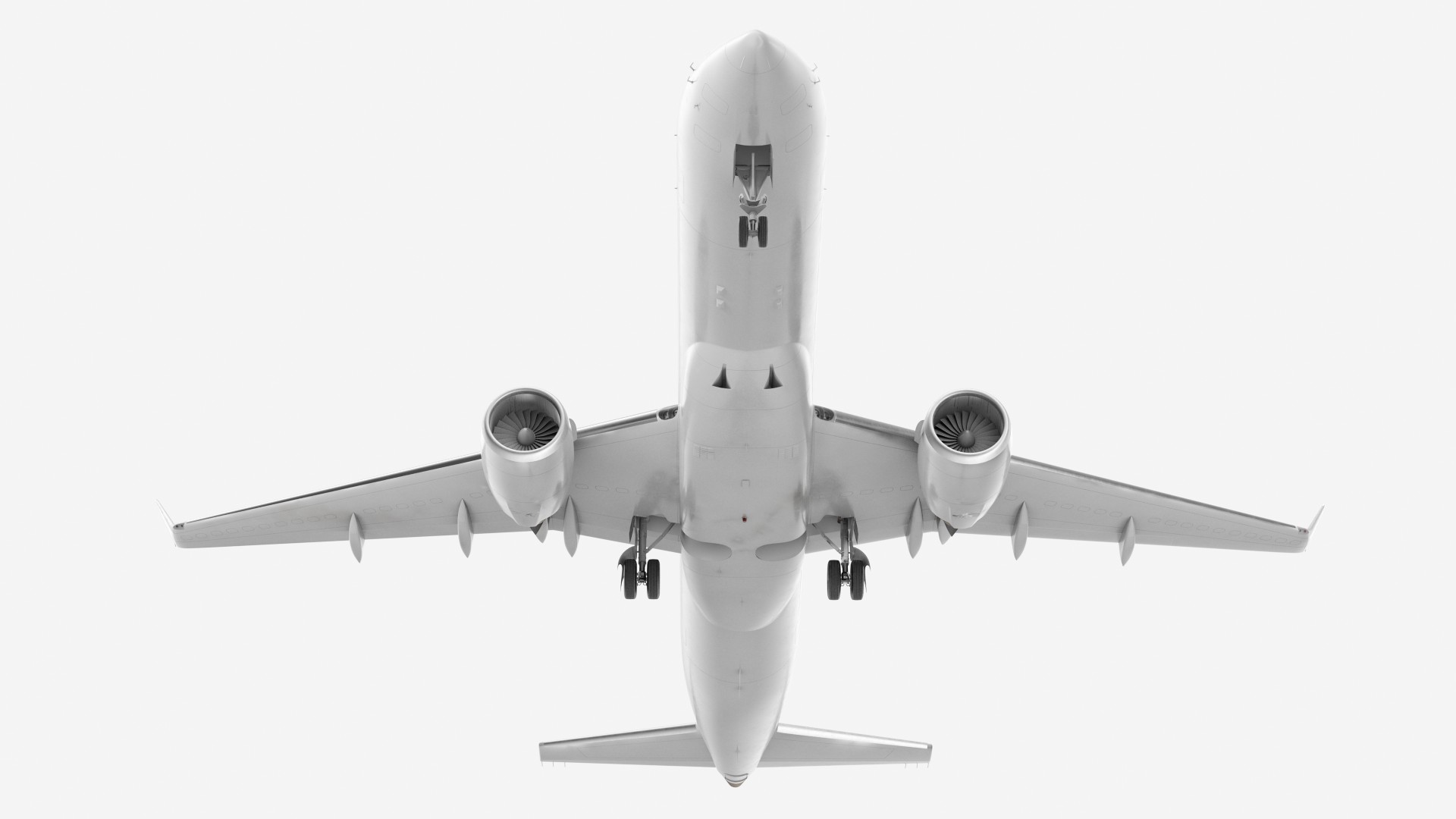 3D Regional Jet Exterior Only