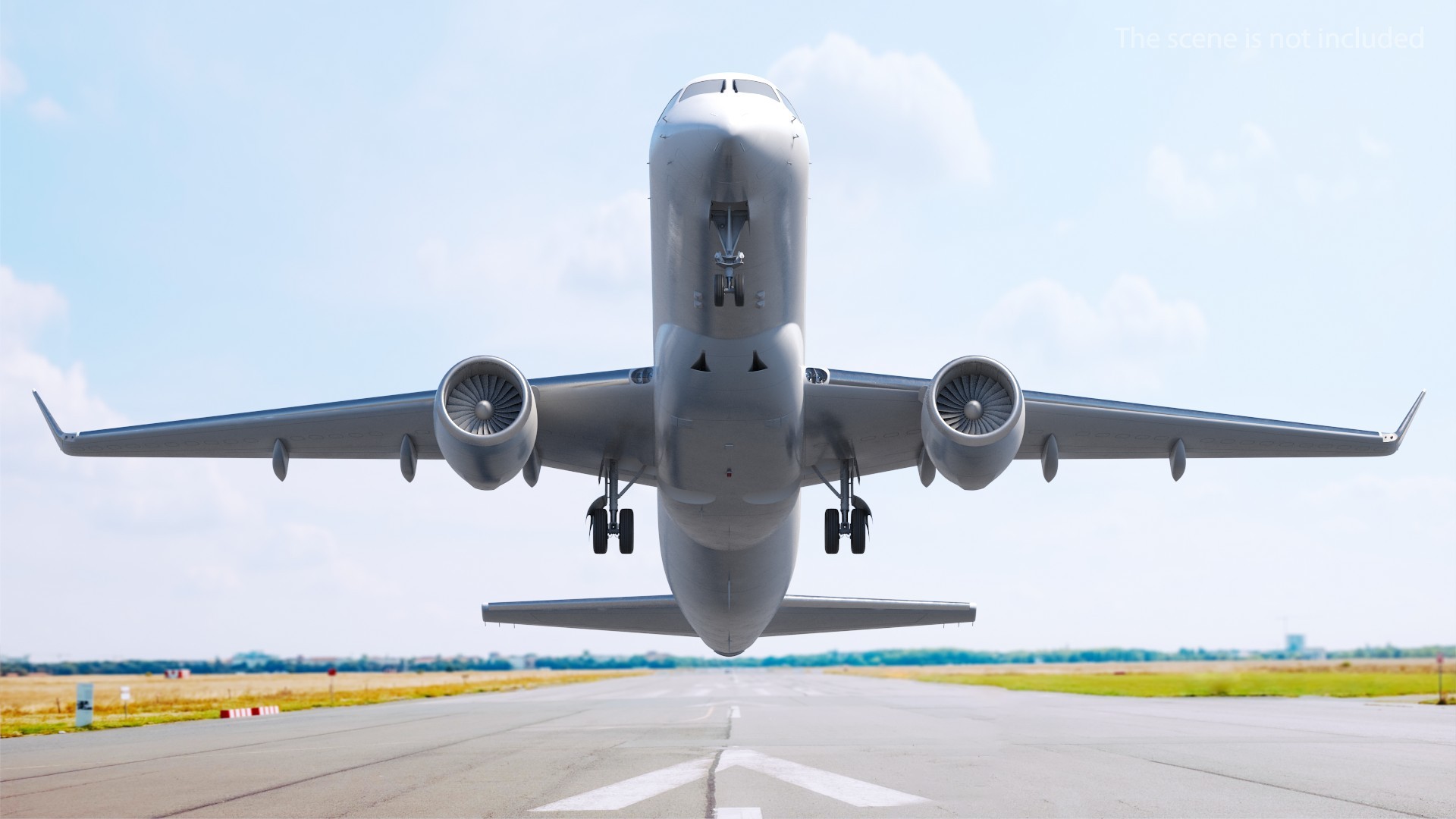 3D Regional Jet Exterior Only