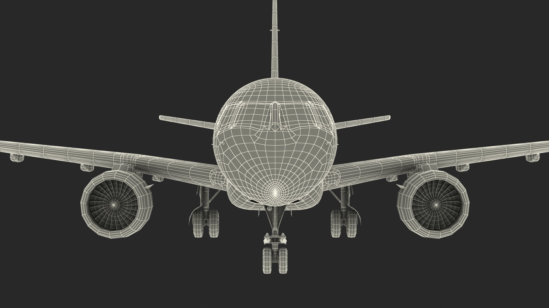3D Regional Jet Exterior Only