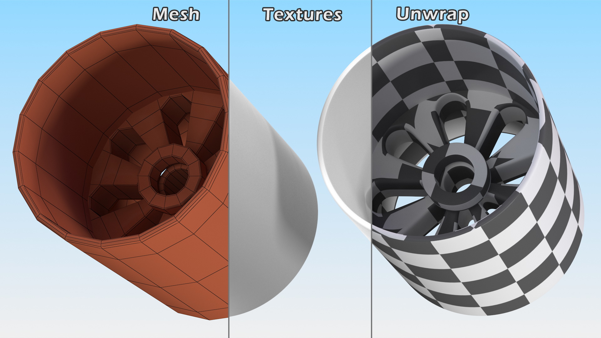 3D Golf Hole Cup model