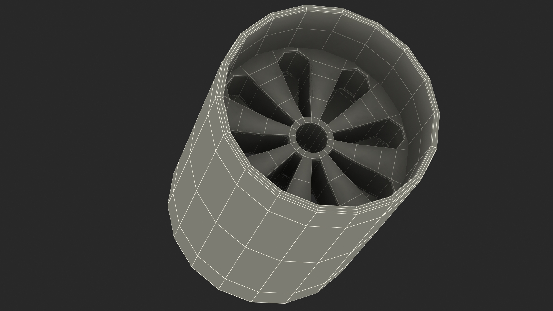 3D Golf Hole Cup model