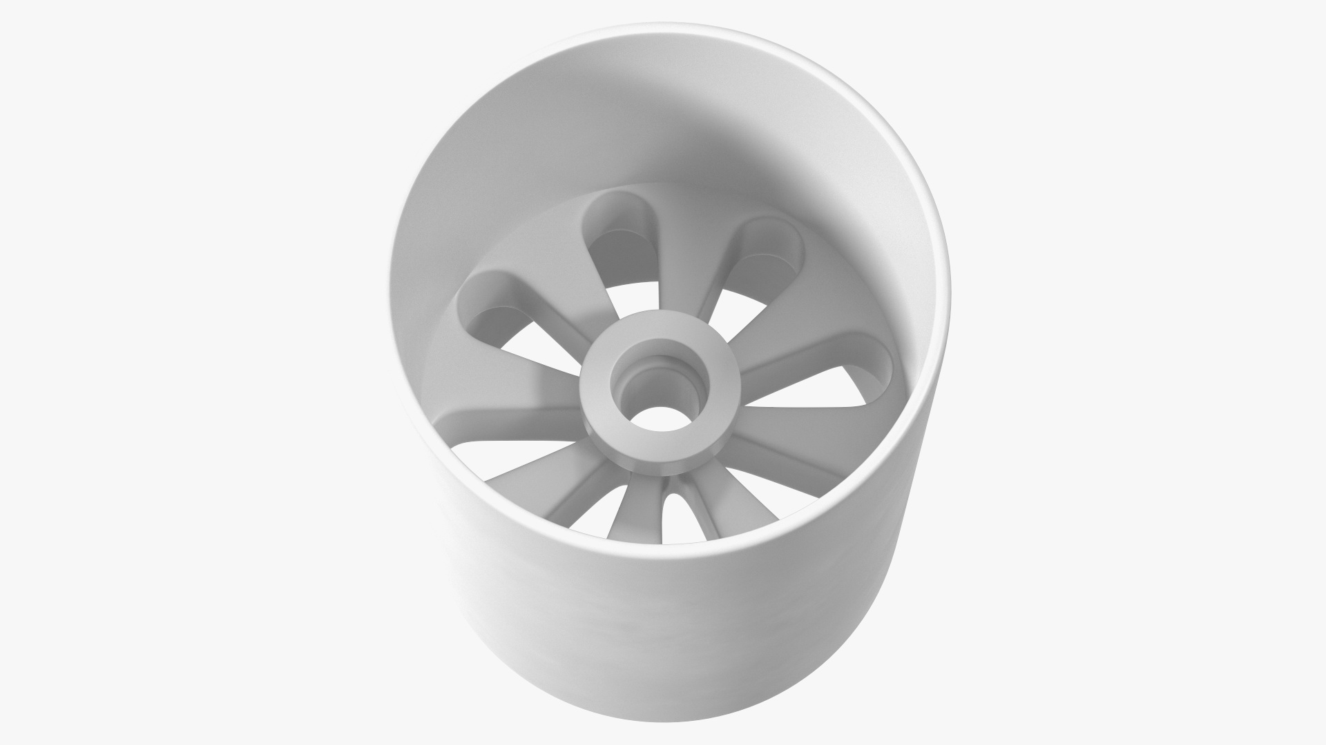 3D Golf Hole Cup model