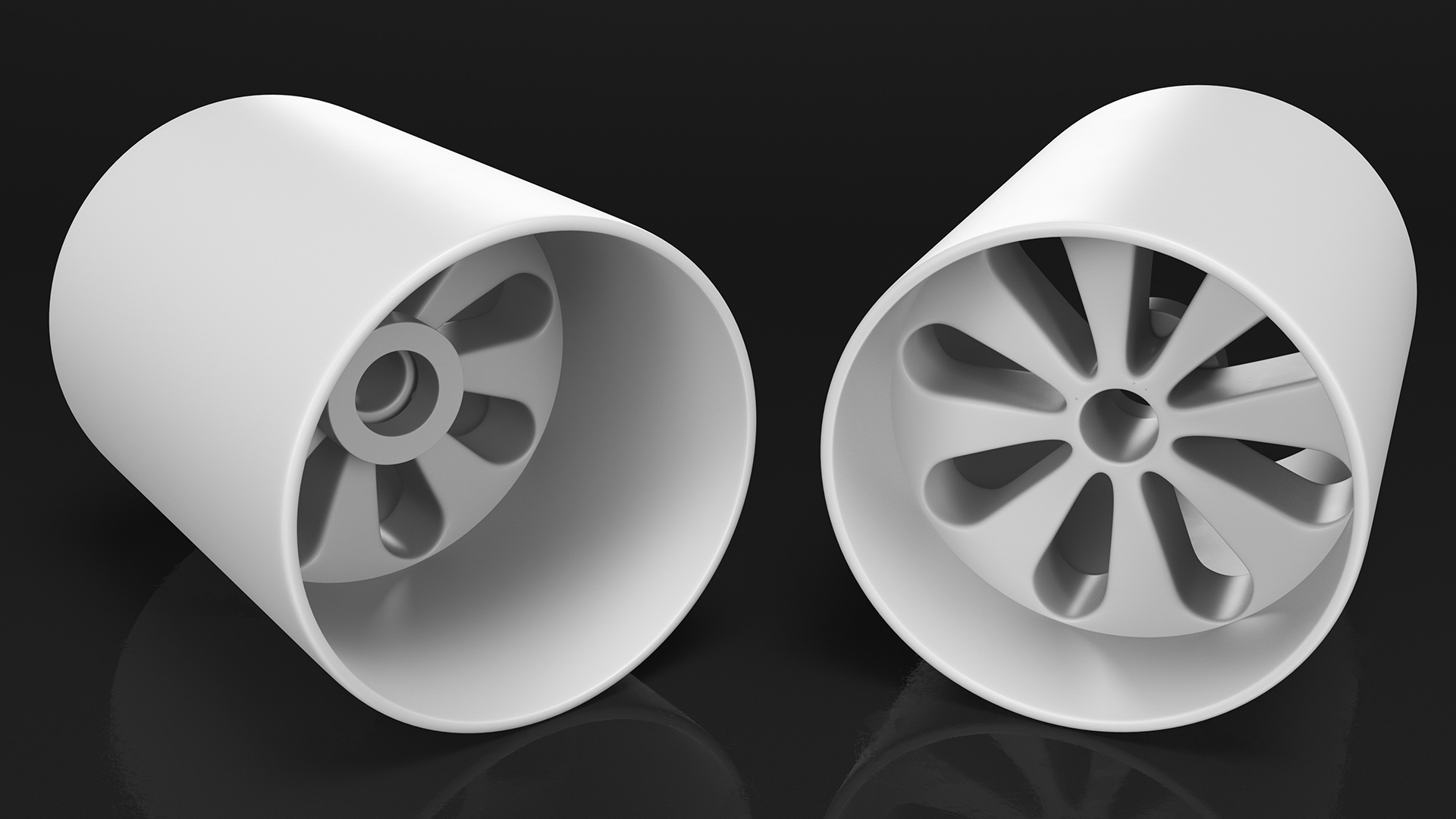 3D Golf Hole Cup model