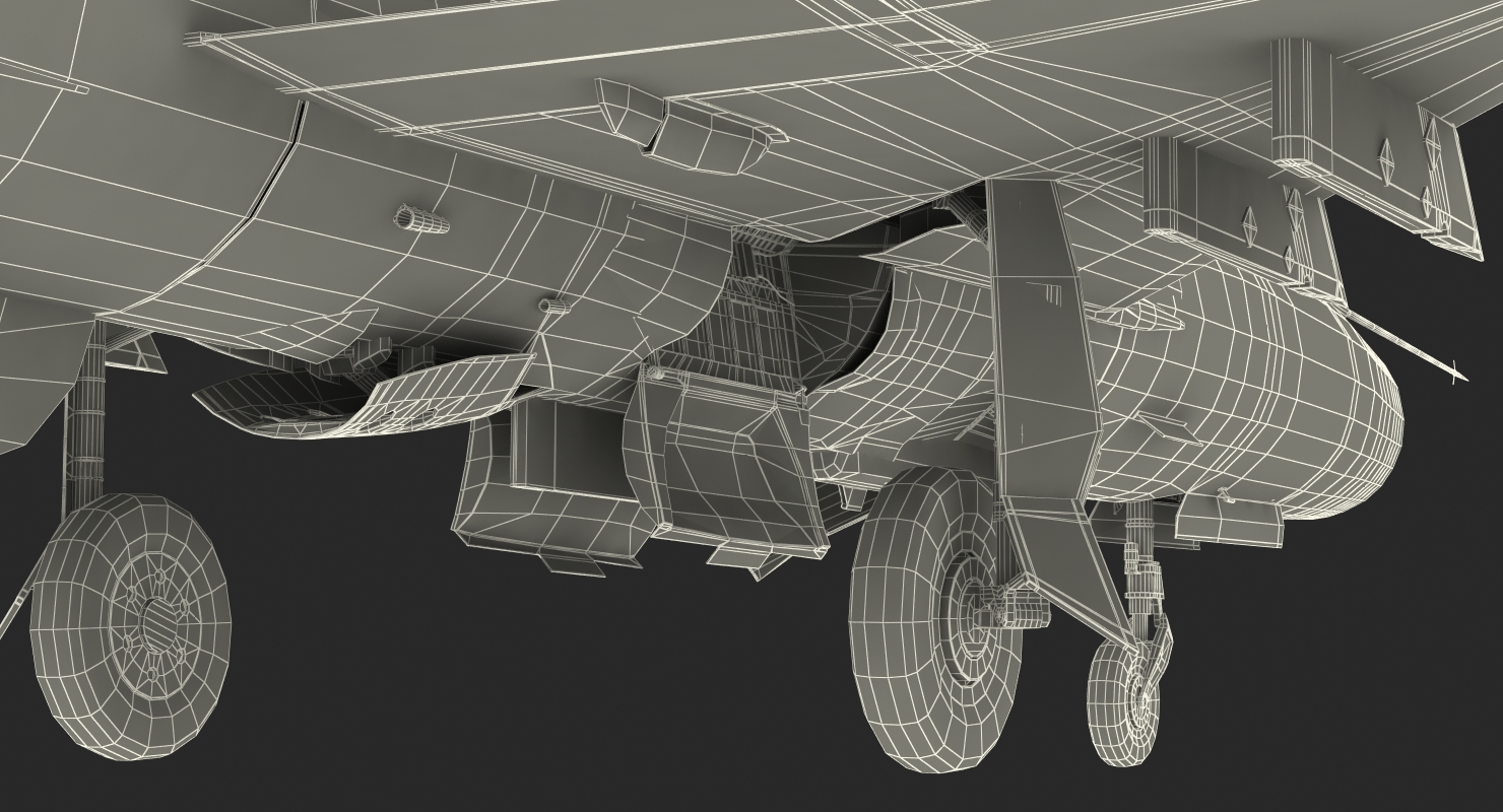 MiG 21 Egyptian Air Force Rigged 3D