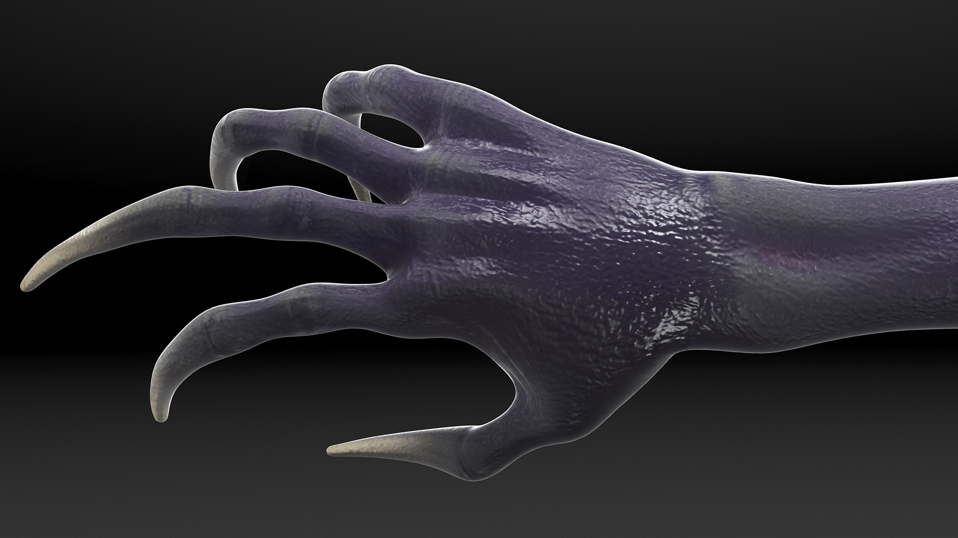 3D Scary Creature Arm model