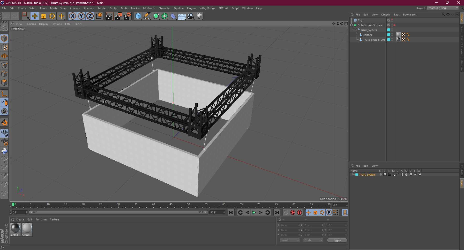 Truss System 3D