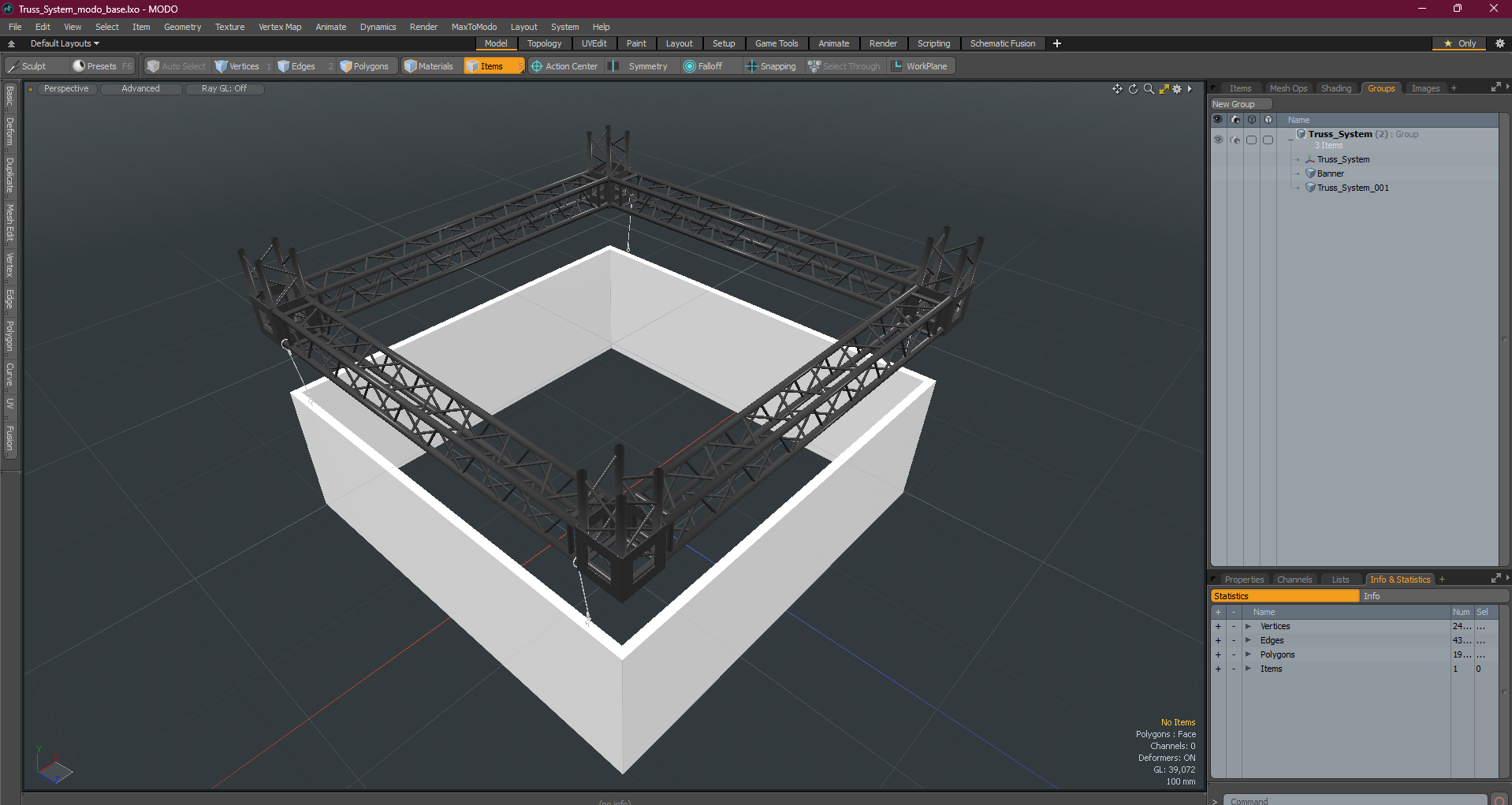 Truss System 3D