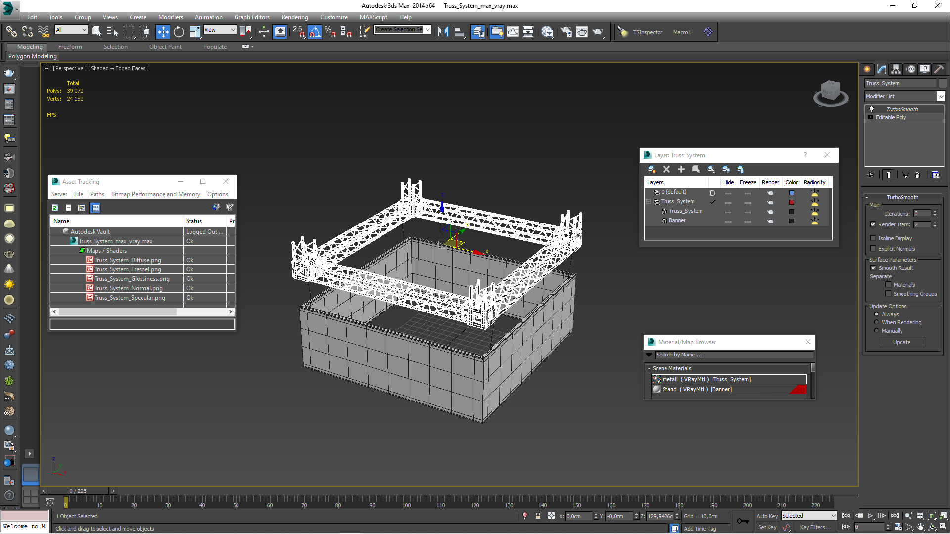 Truss System 3D