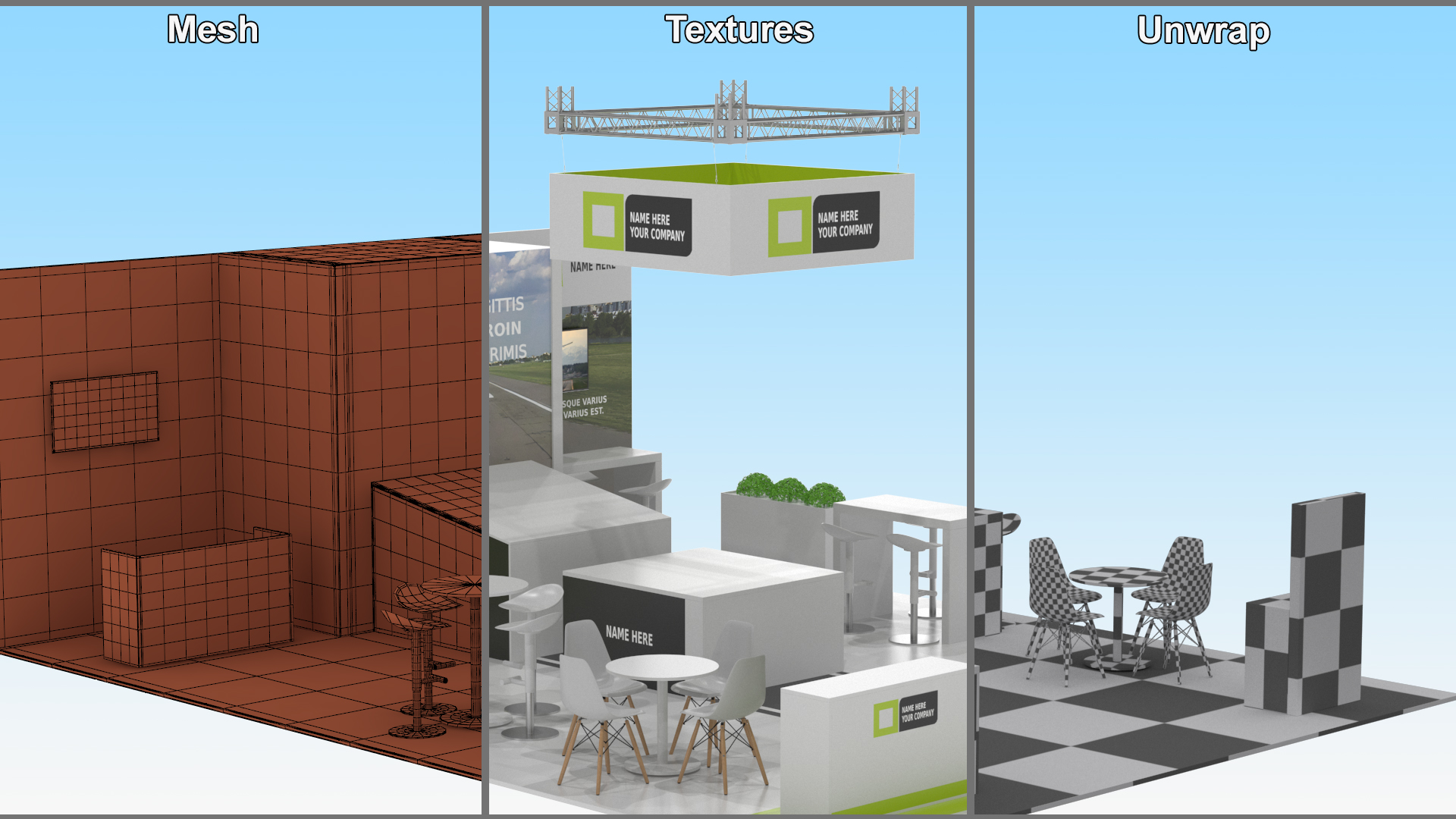 3D Exhibition Stand
