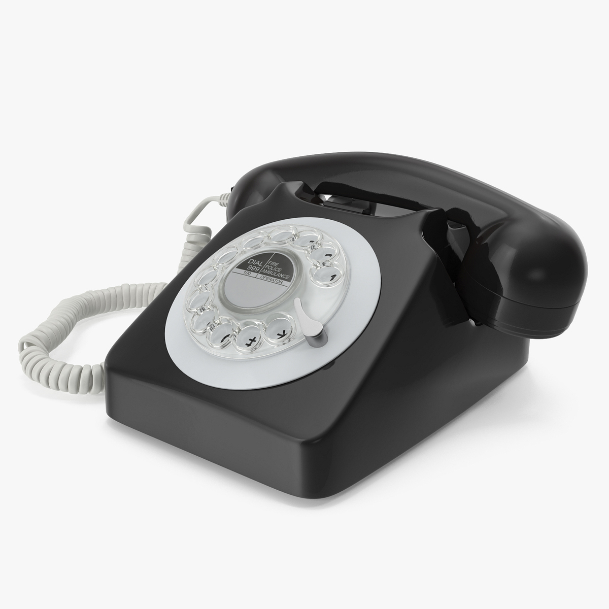Classic Rotary Dial Table Phone