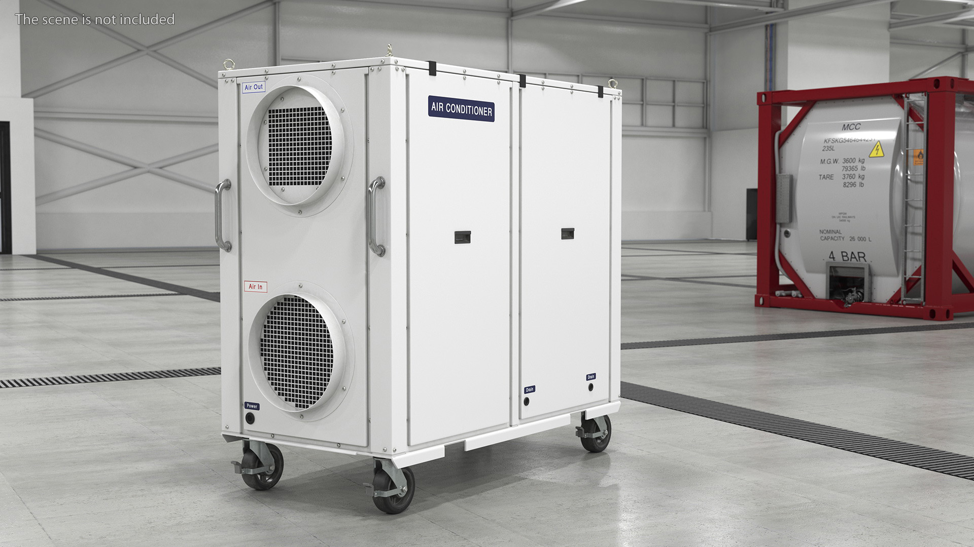 3D Industrial Air Conditioner