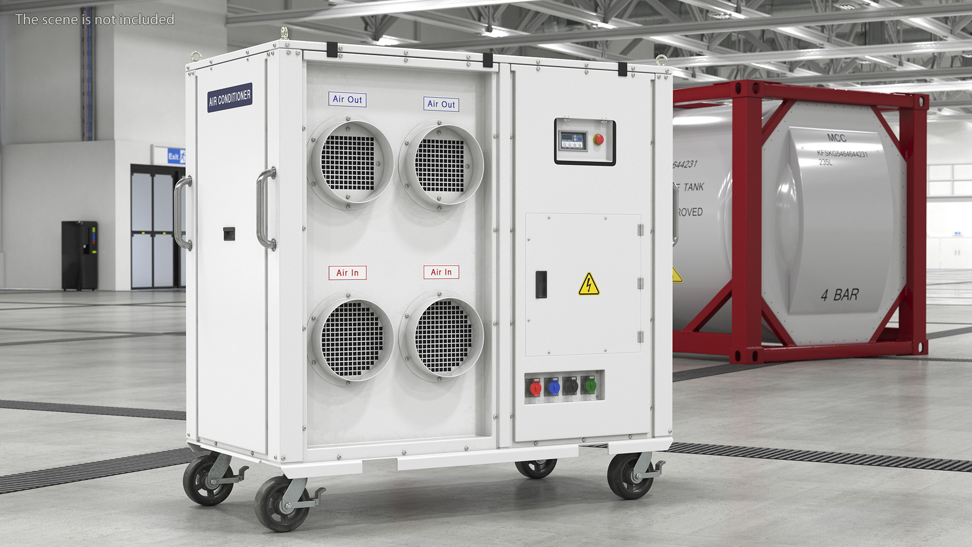 3D Industrial Air Conditioner
