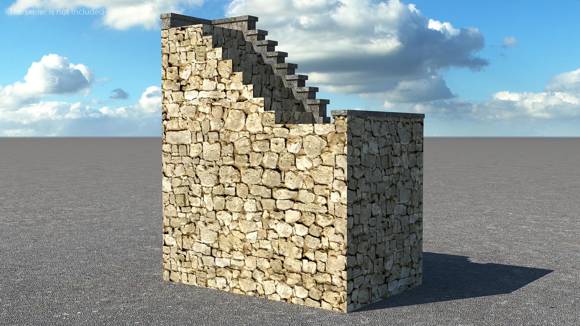Stone Ladder 3D