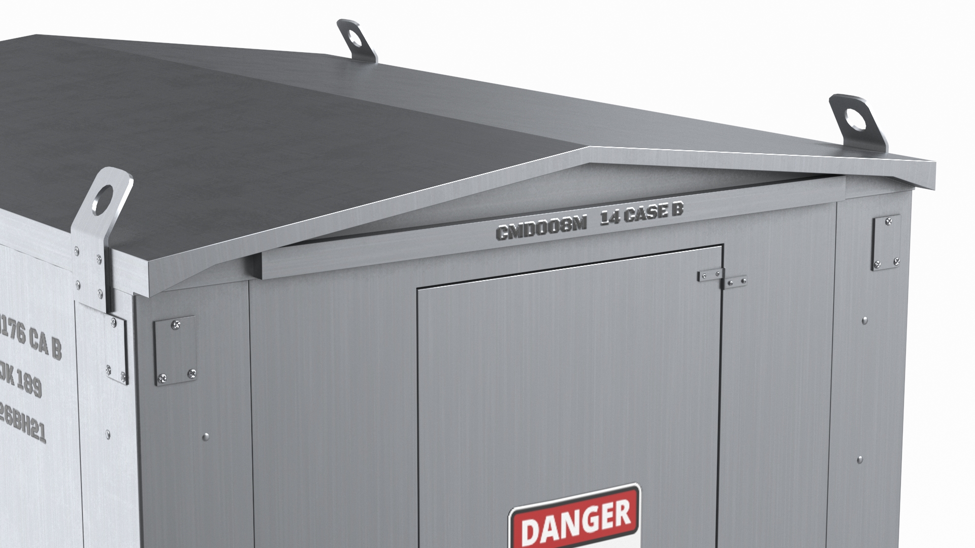 Large Railway Relay Cabinet 3D