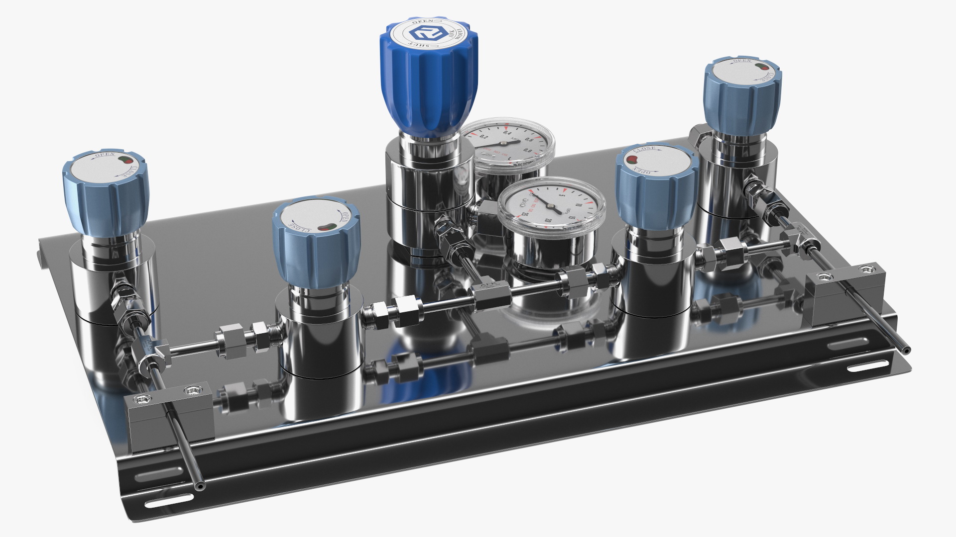 3D AFK Lab Industrial Gas Control Panel