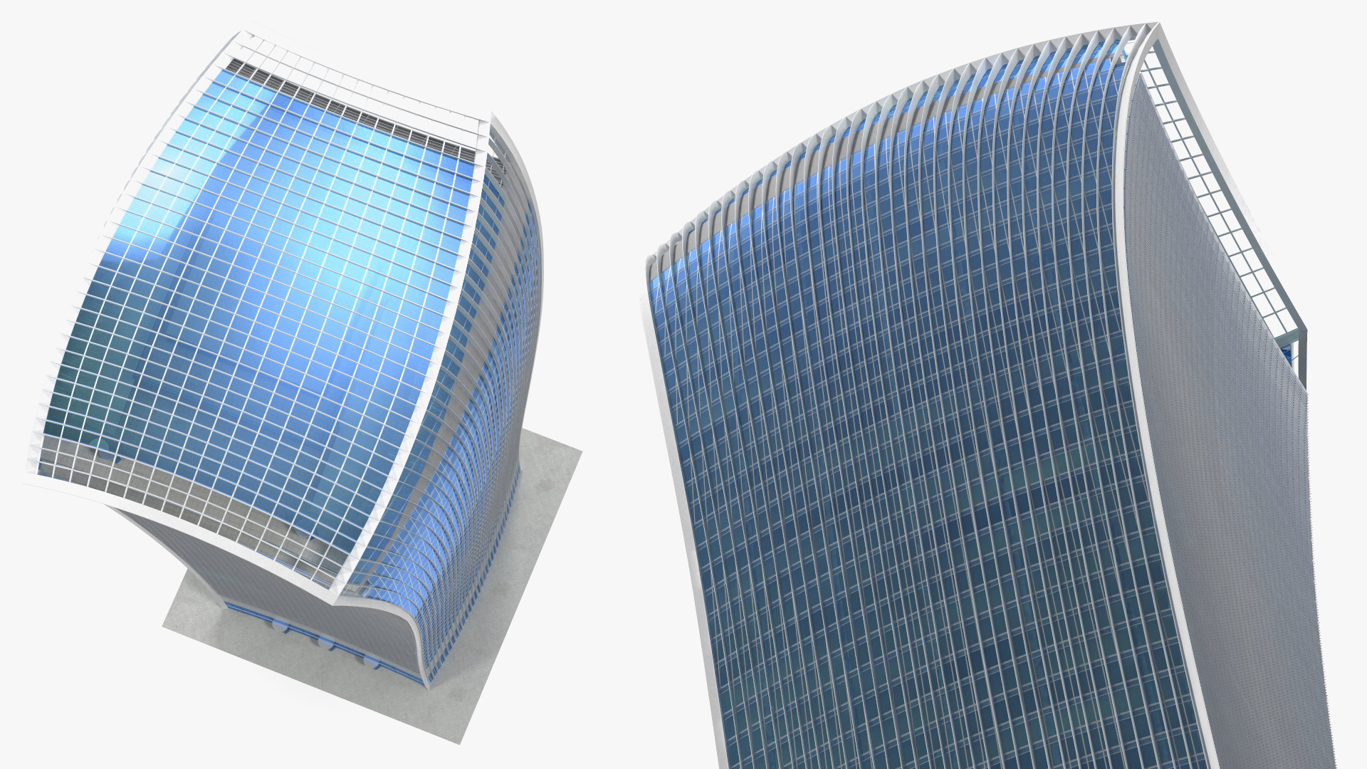 3D Commercial Skyscraper 20 Fenchurch Street